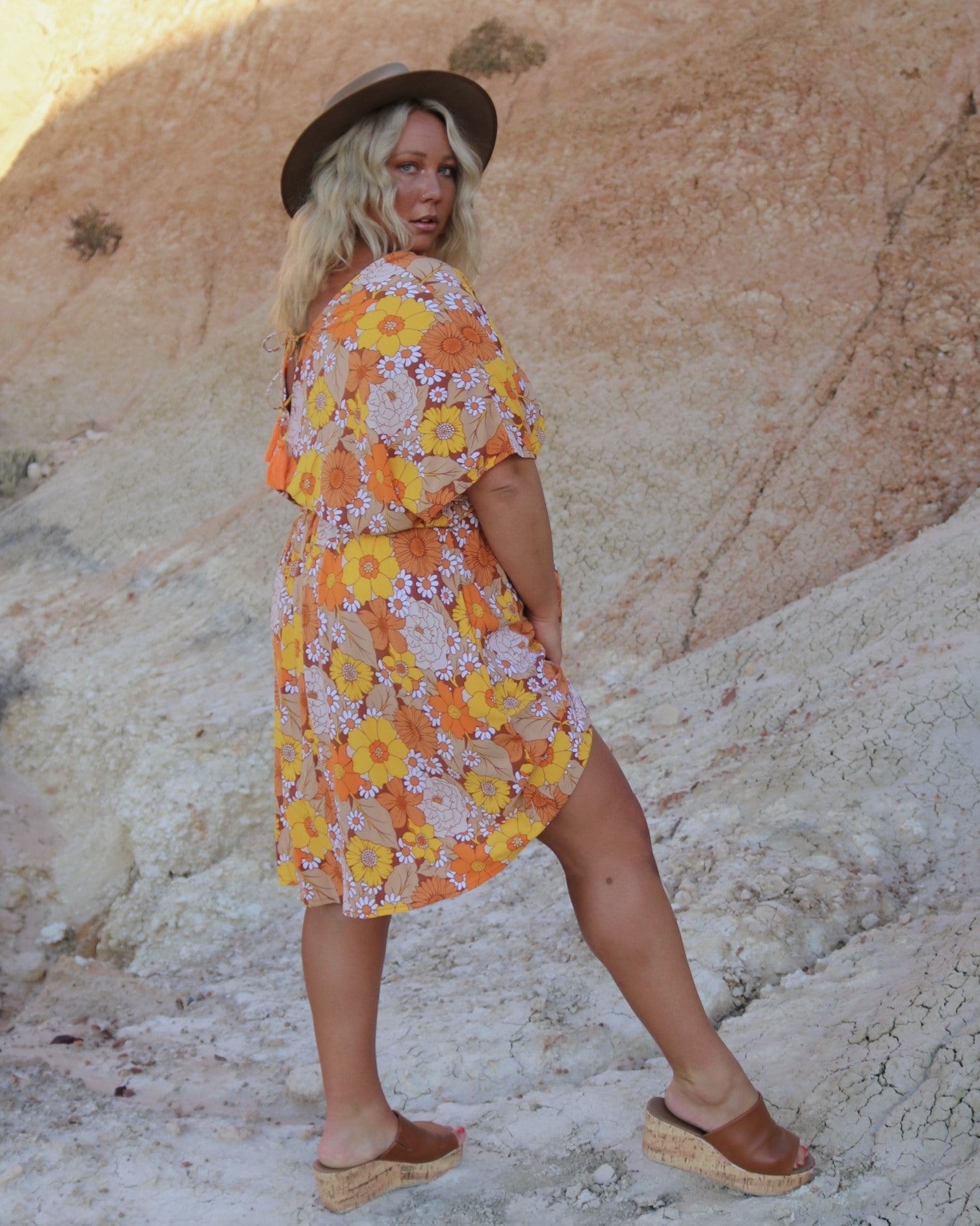 LIA MINI DRESS MARIGOLD