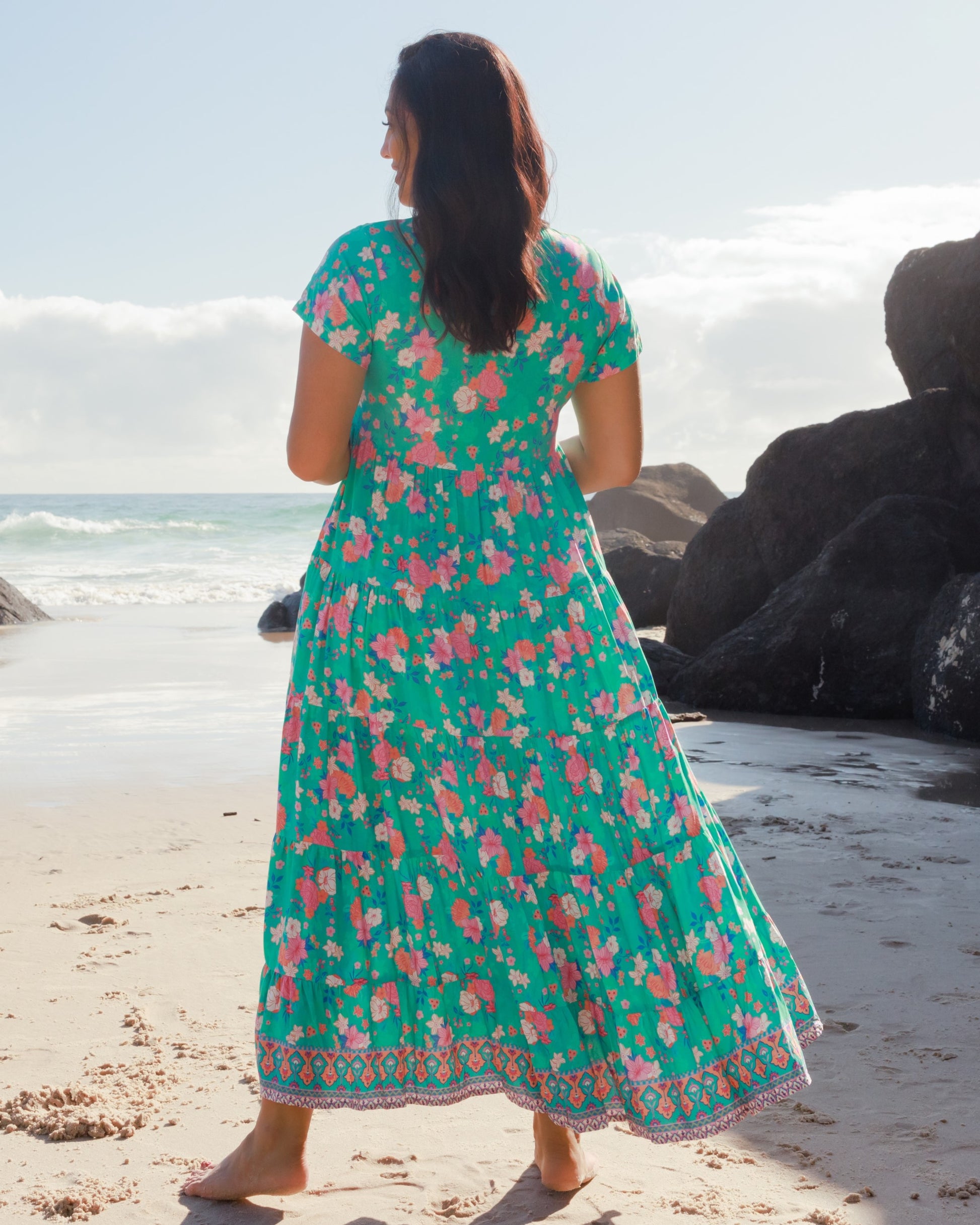 VALENTINA MAXI DRESS SECRET GARDEN
