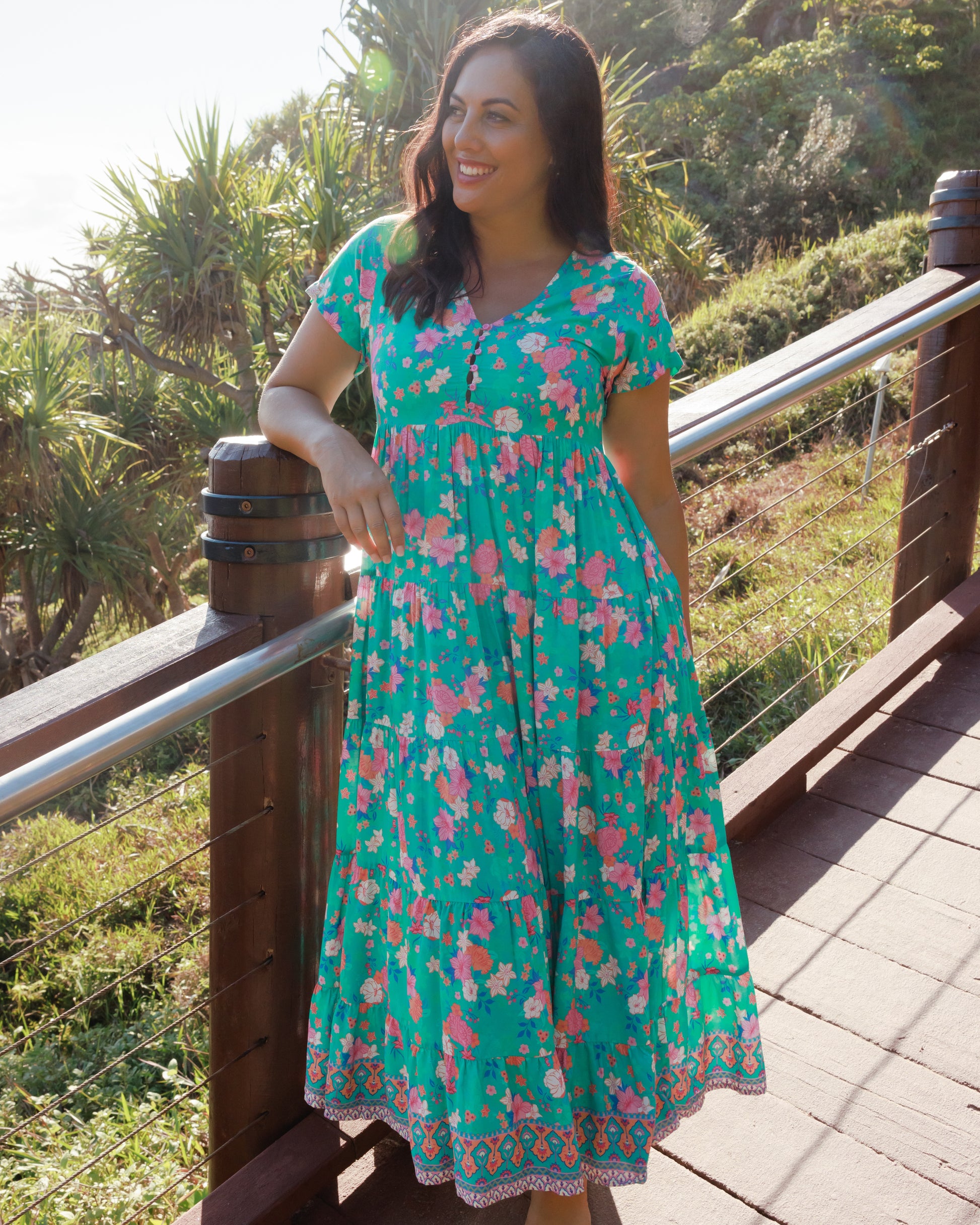 VALENTINA MAXI DRESS SECRET GARDEN