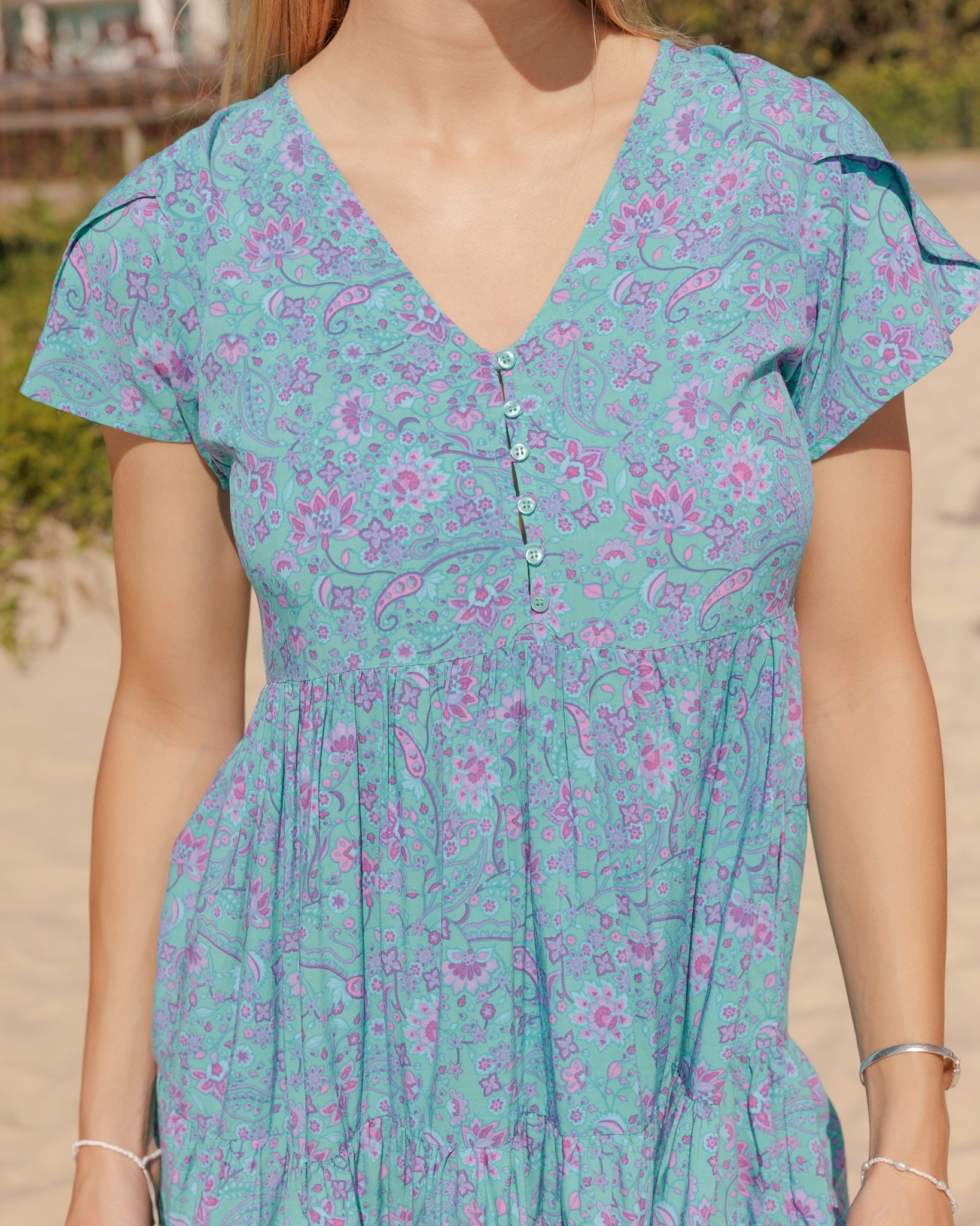 TAYLOR MINI DRESS TRANQUILITY