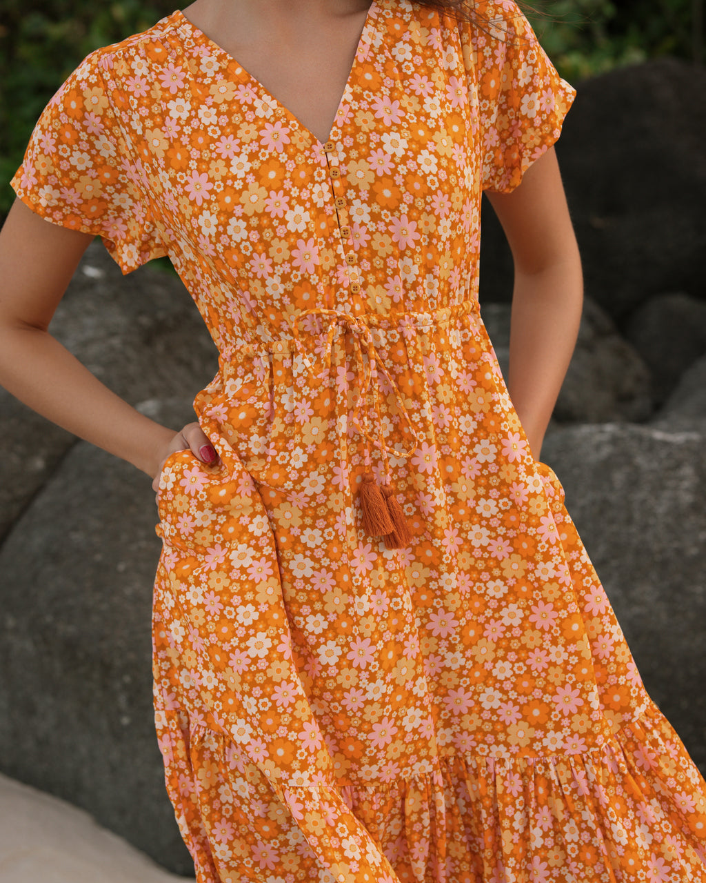 IRIS MINI DRESS MANGO TANGO