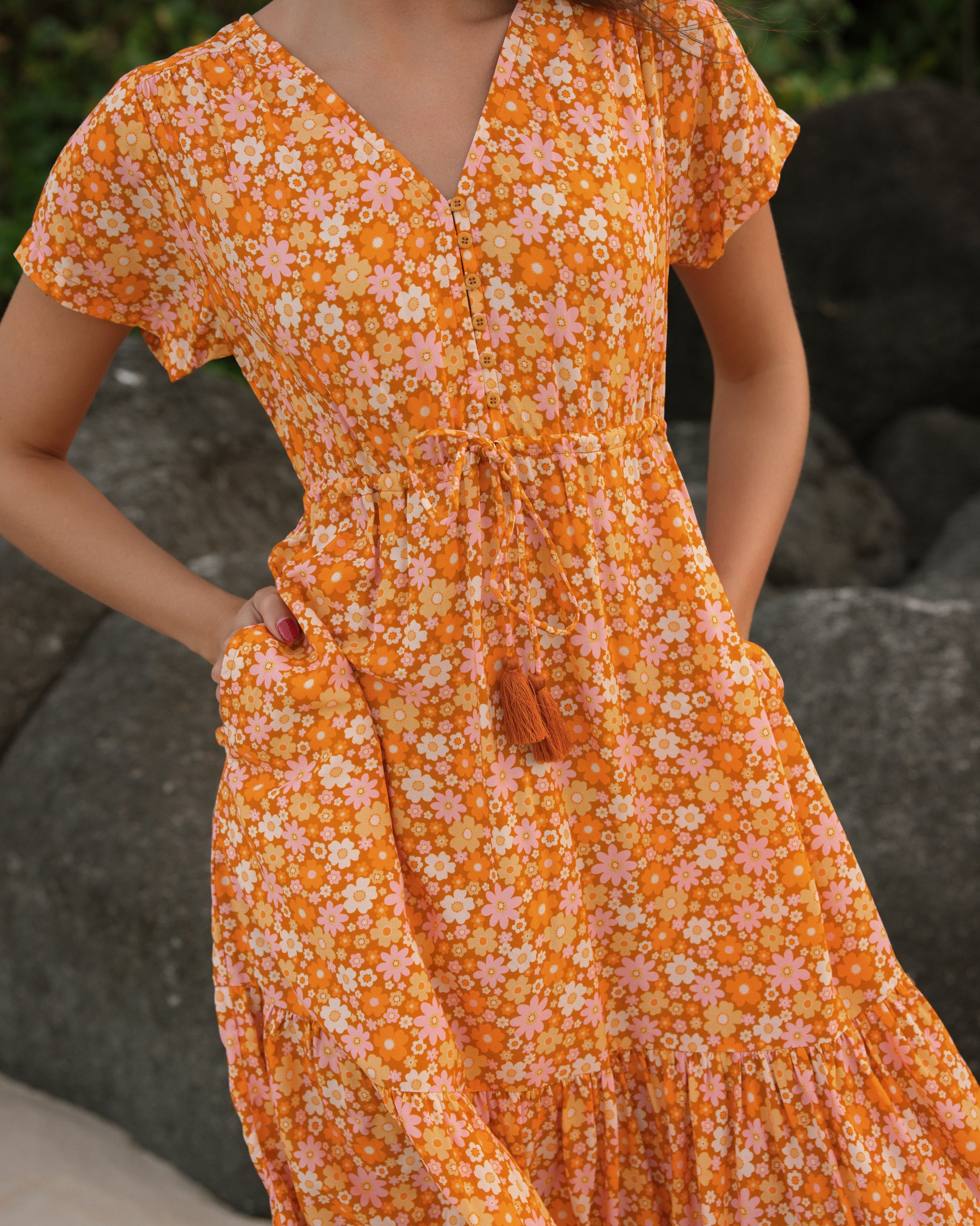 IRIS MINI DRESS MANGO TANGO