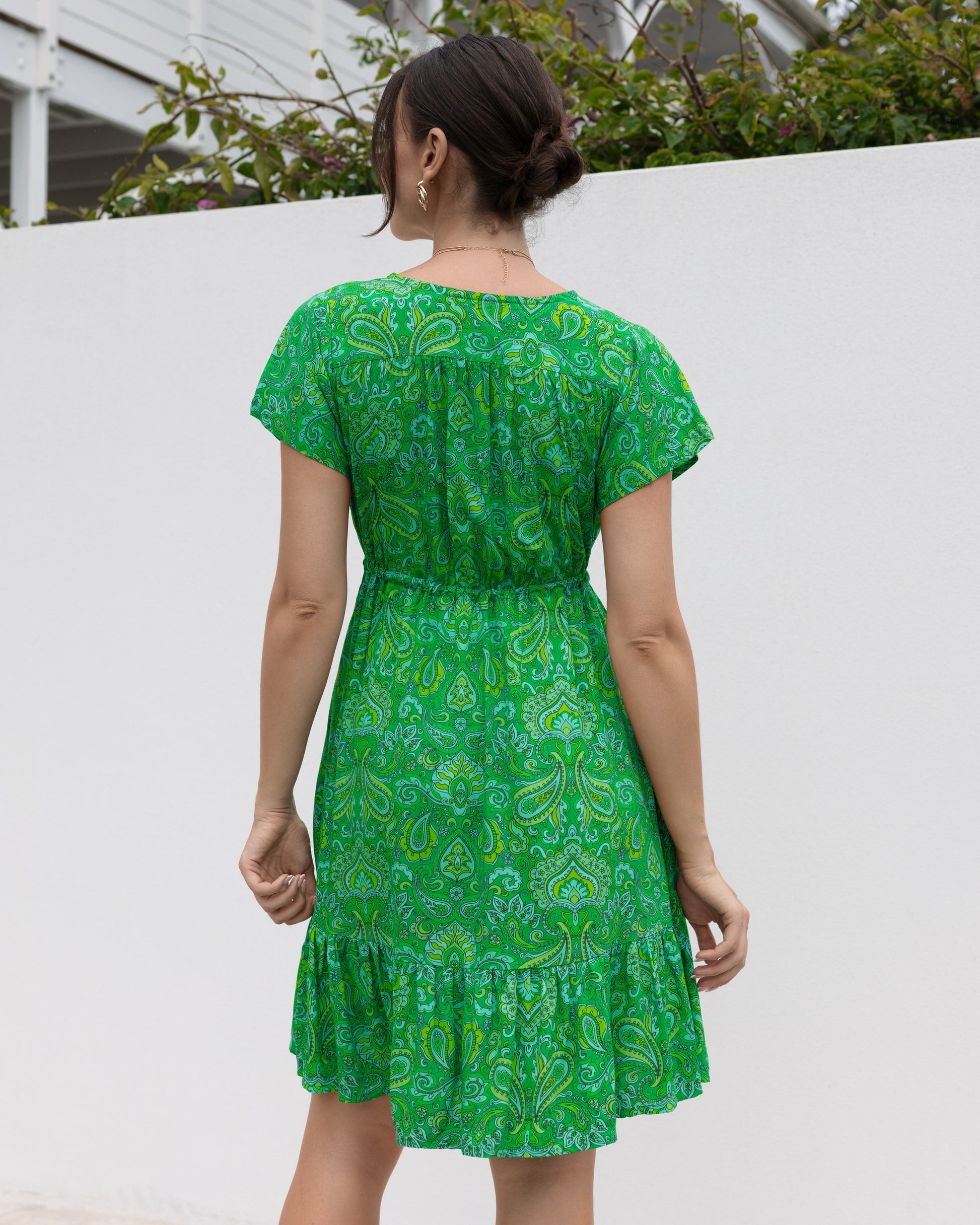 IRIS MINI DRESS NORTHERN LIGHTS
