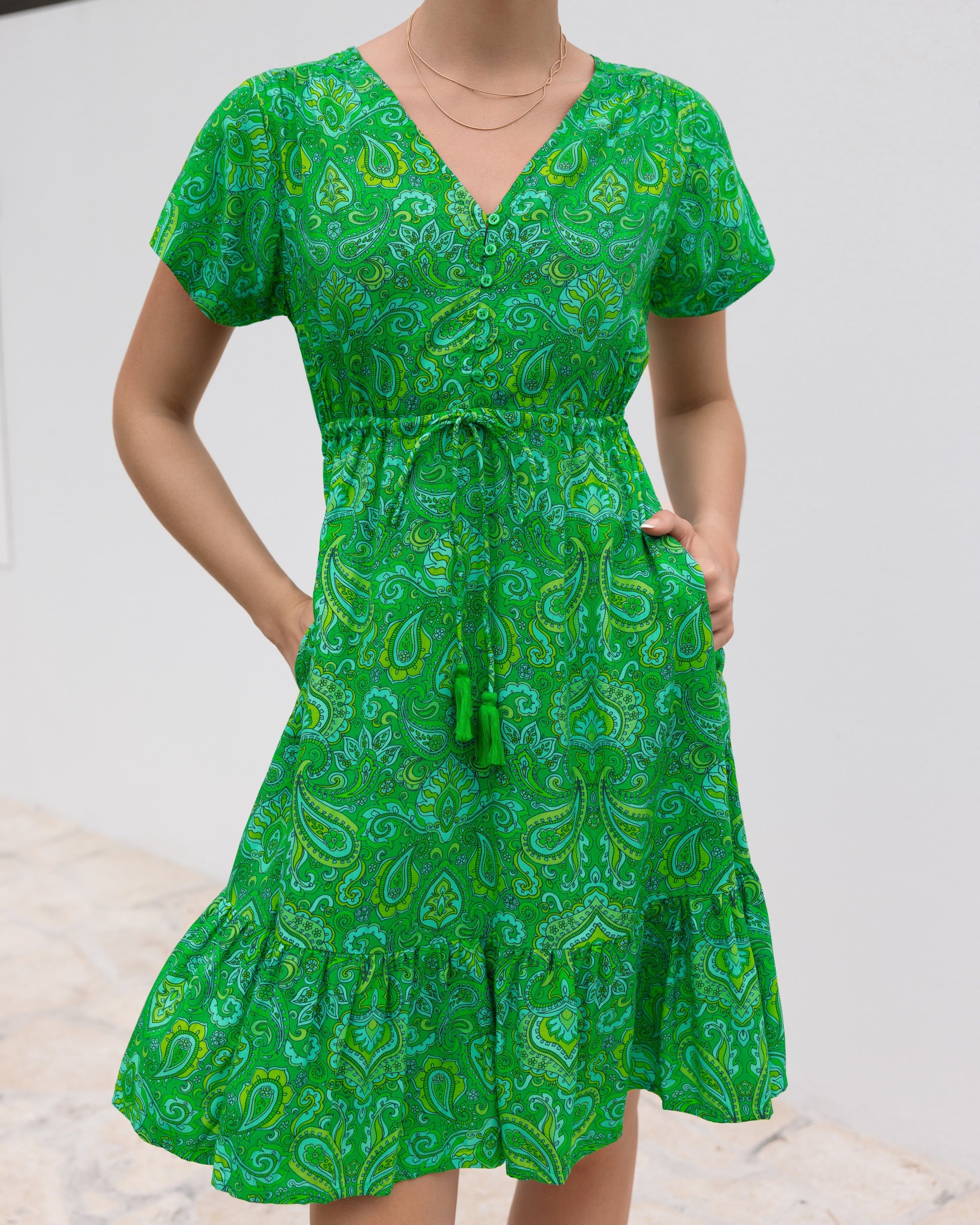 IRIS MINI DRESS NORTHERN LIGHTS