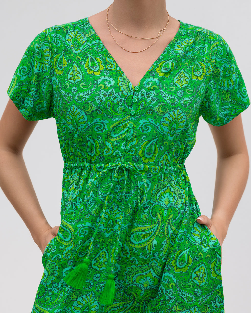 IRIS MINI DRESS NORTHERN LIGHTS