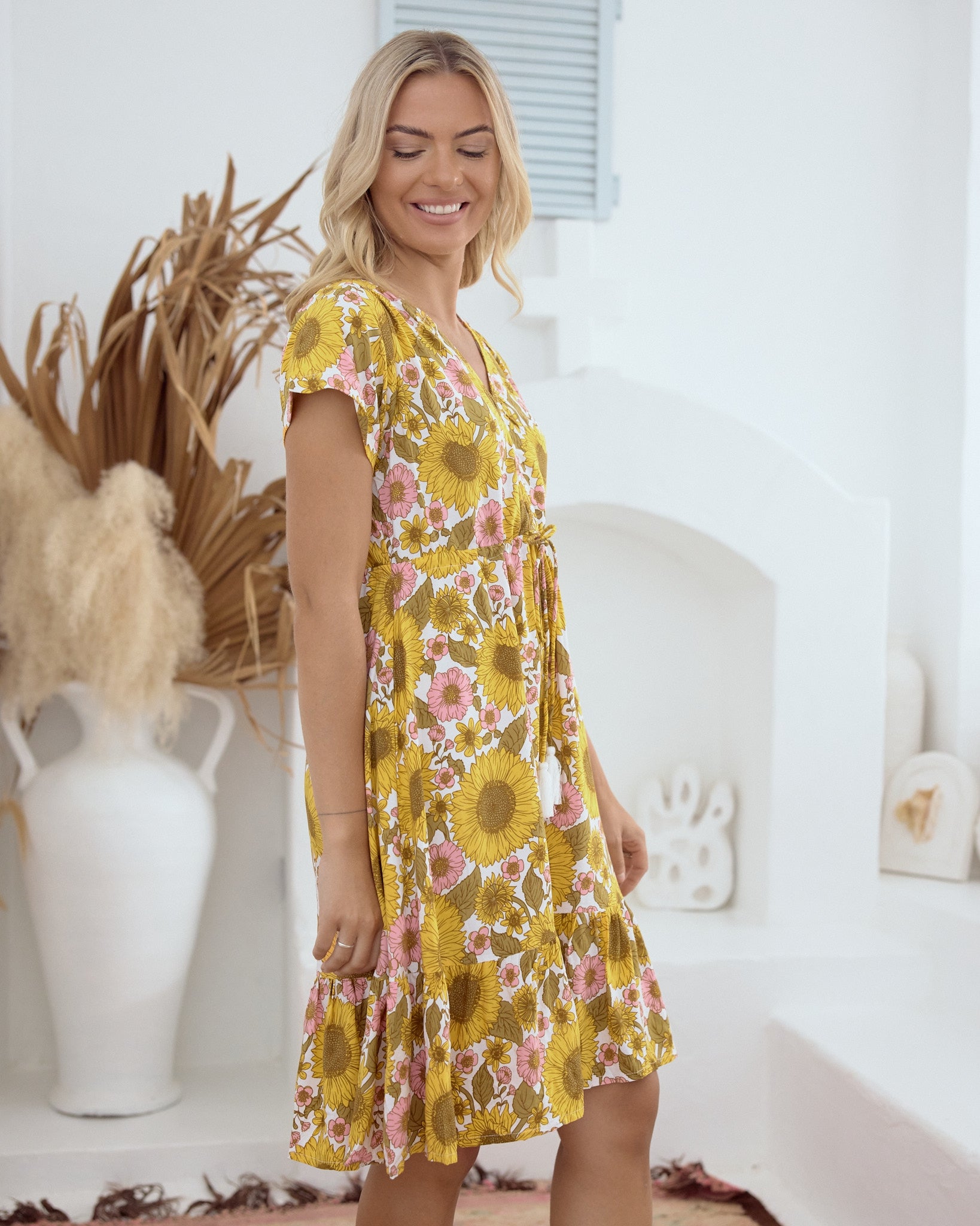 IRIS MINI DRESS SOLI