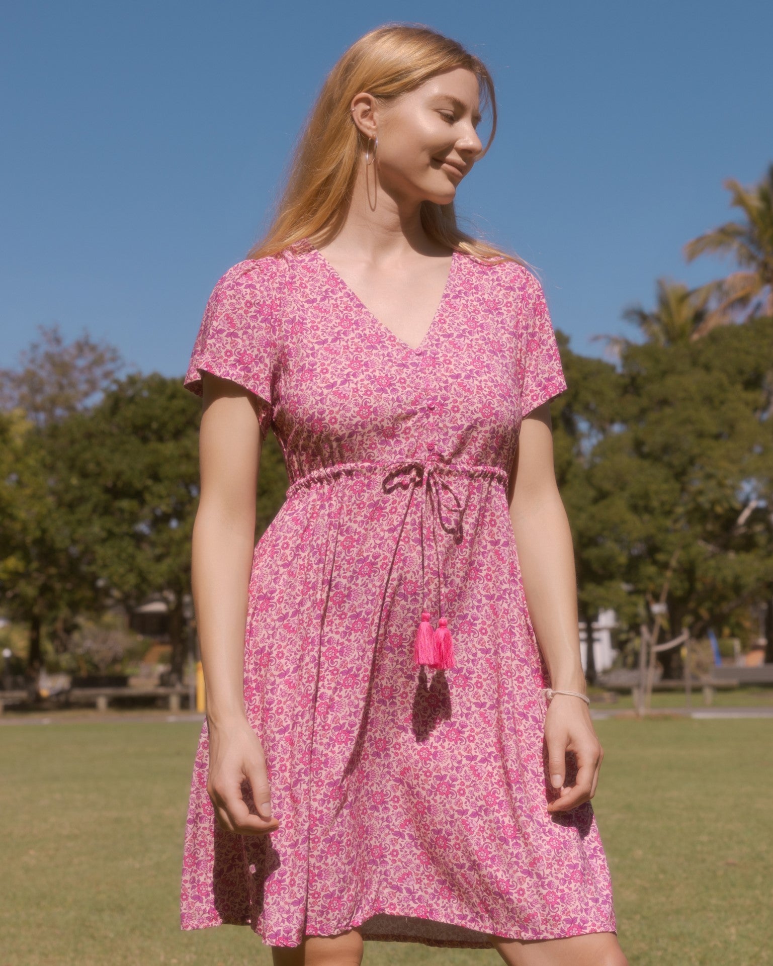SKYLAR MINI DRESS SWEET PEA