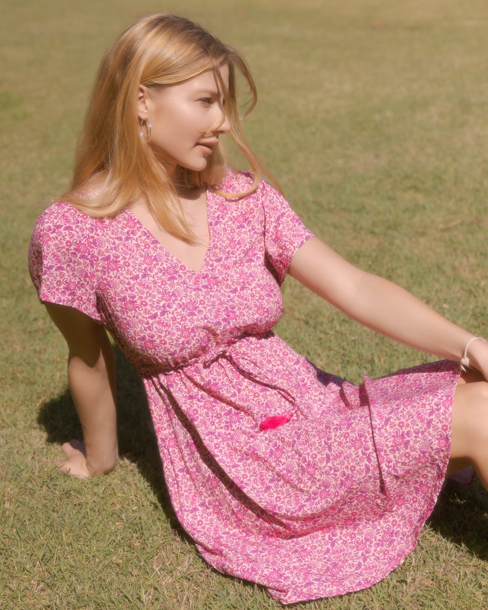 SKYLAR MINI DRESS SWEET PEA