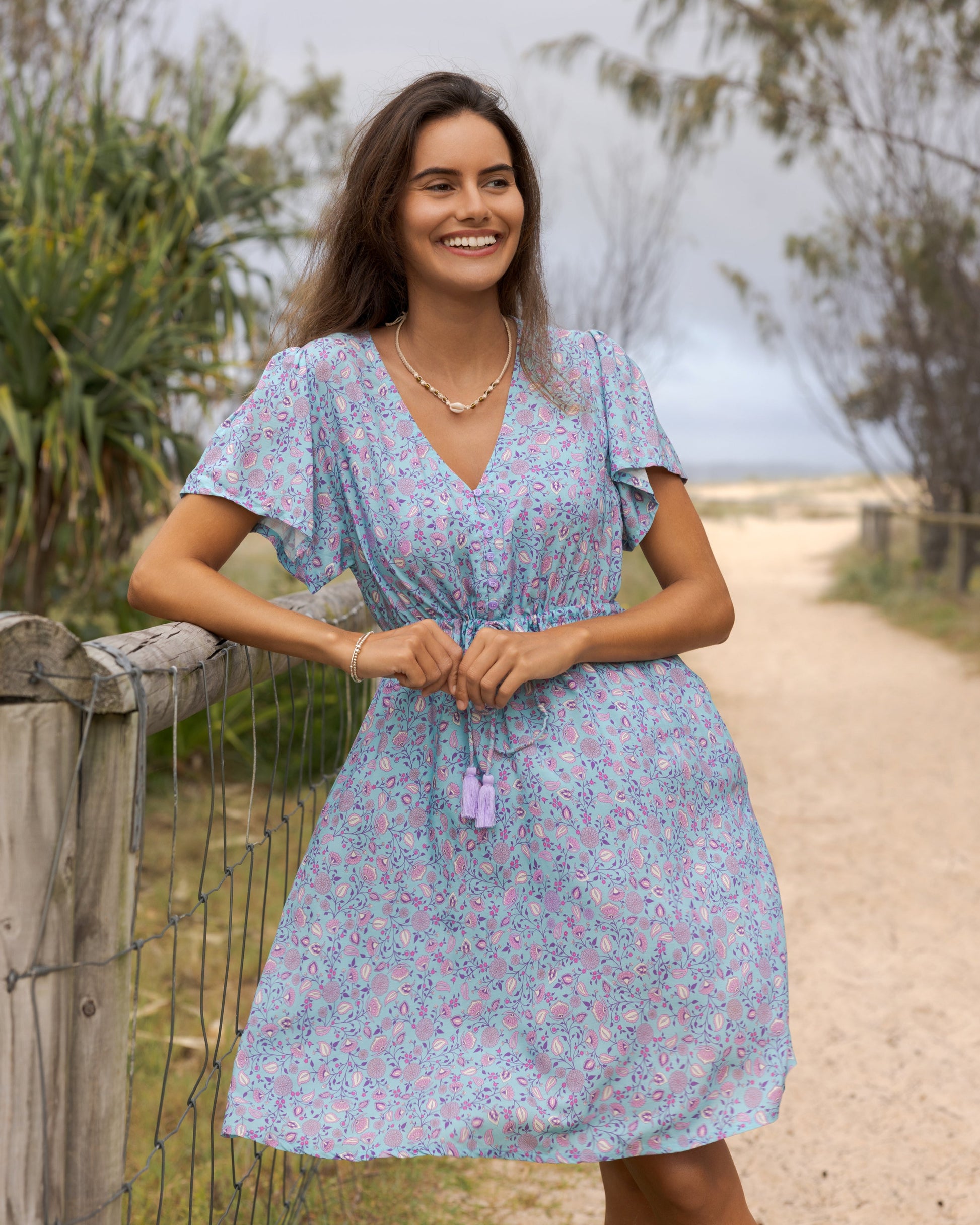 SKYLAR MINI DRESS SERENITY
