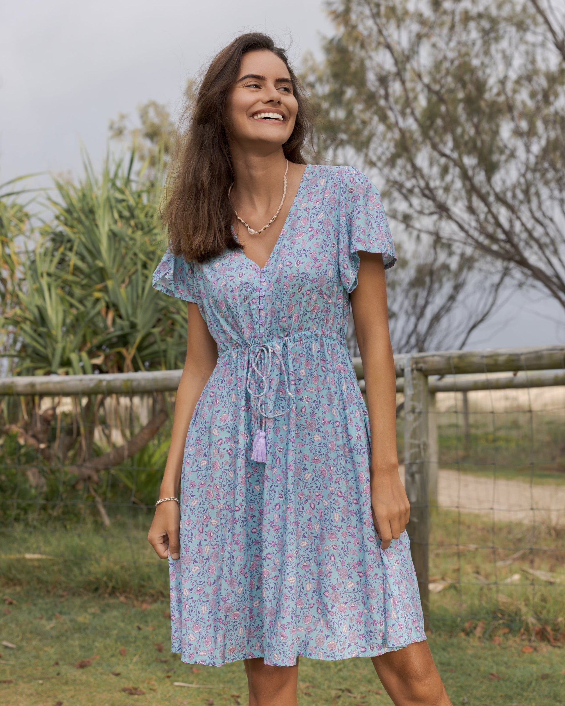 SKYLAR MINI DRESS SERENITY