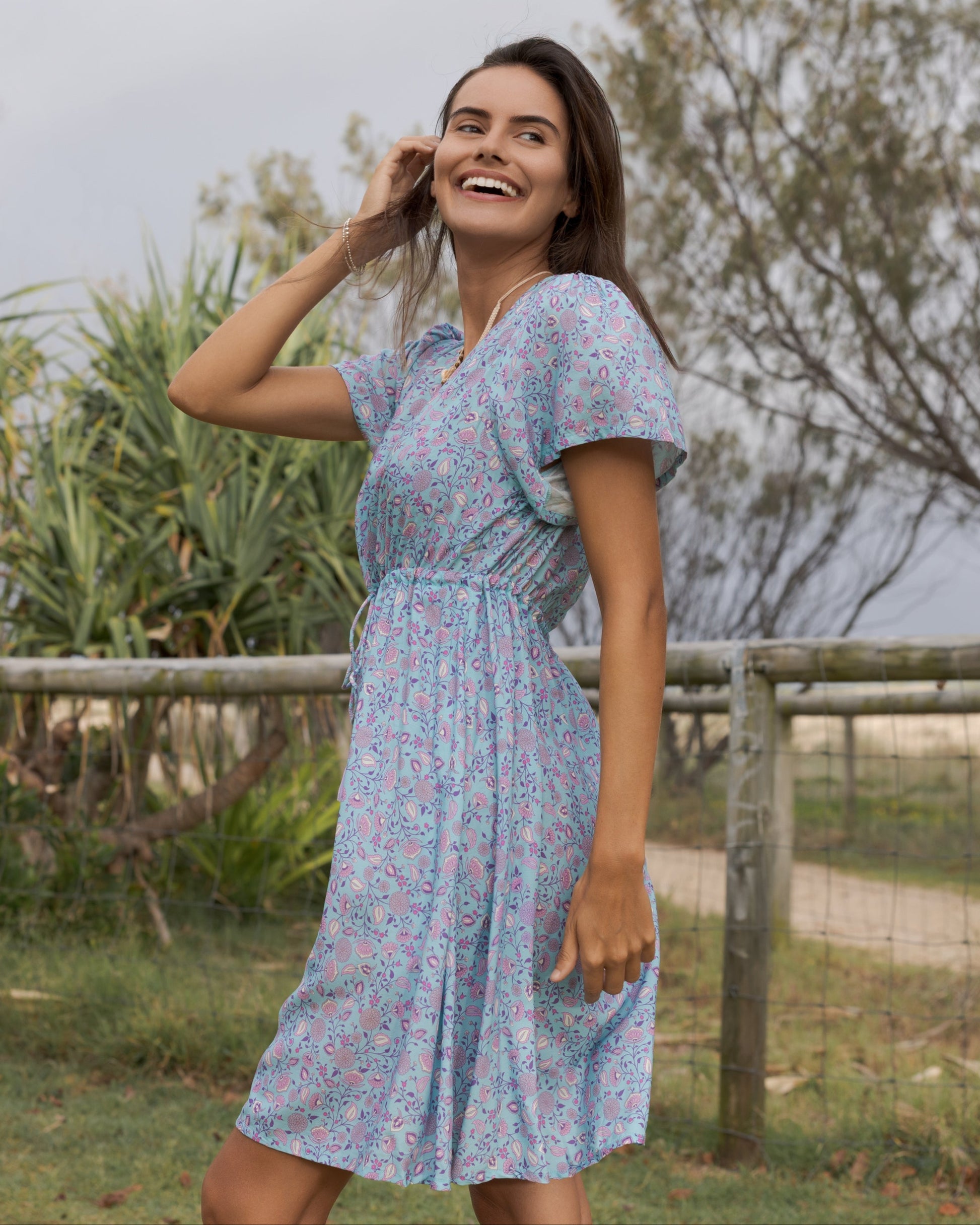 SKYLAR MINI DRESS SERENITY