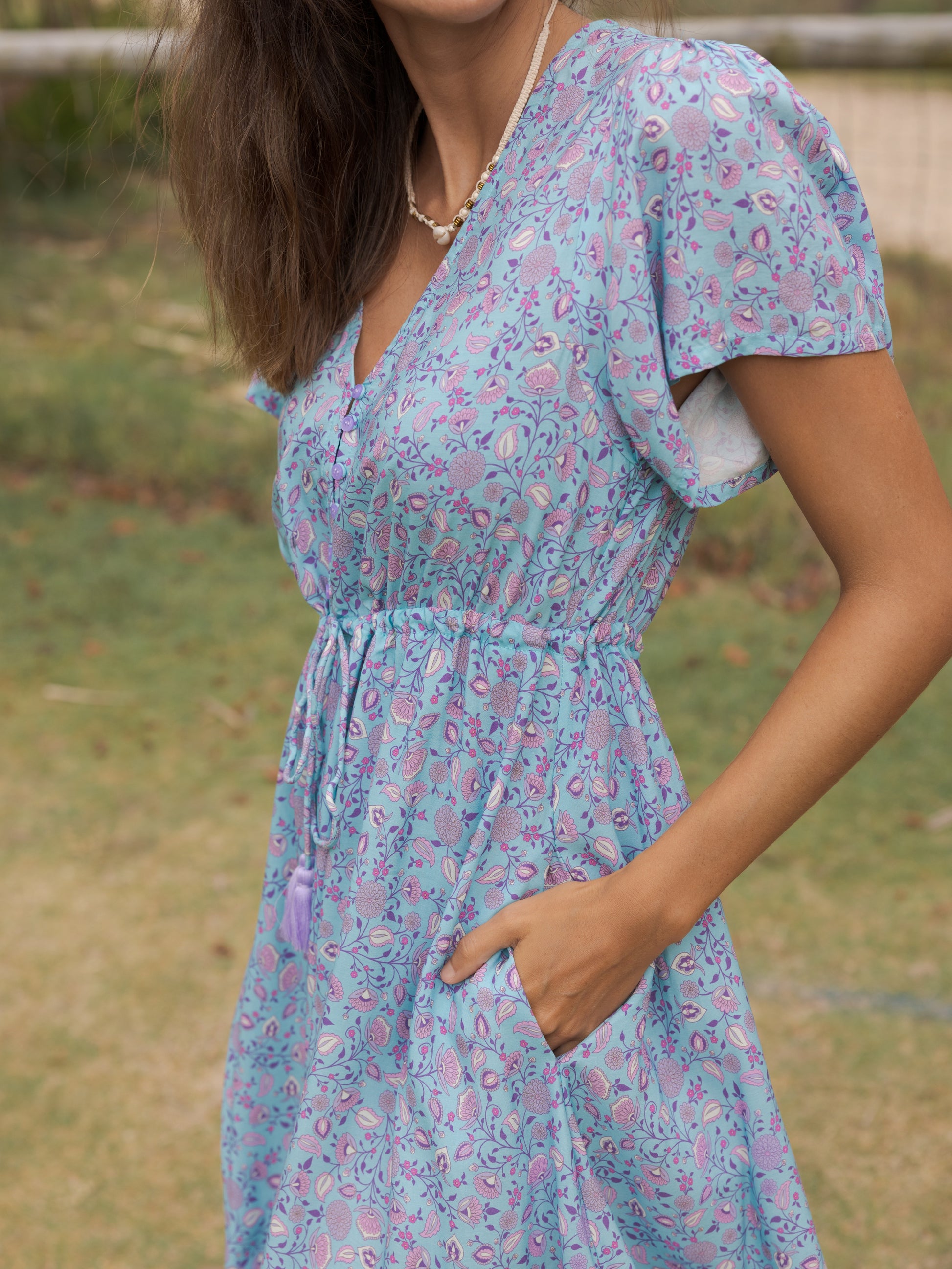 SKYLAR MINI DRESS SERENITY