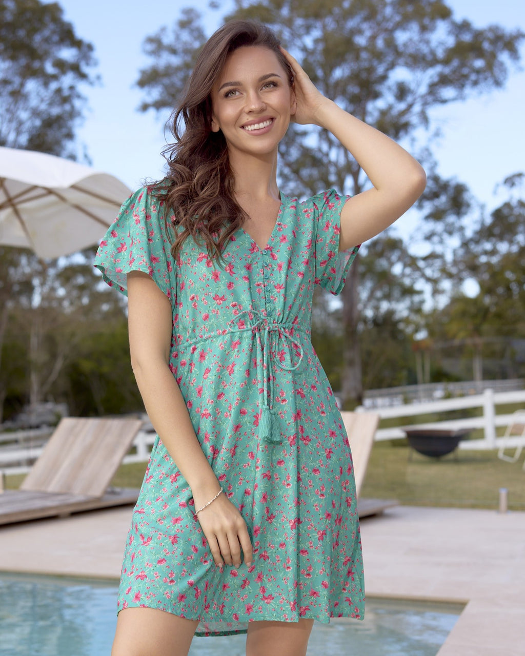 SKYLAR MINI DRESS OPAL DREAM