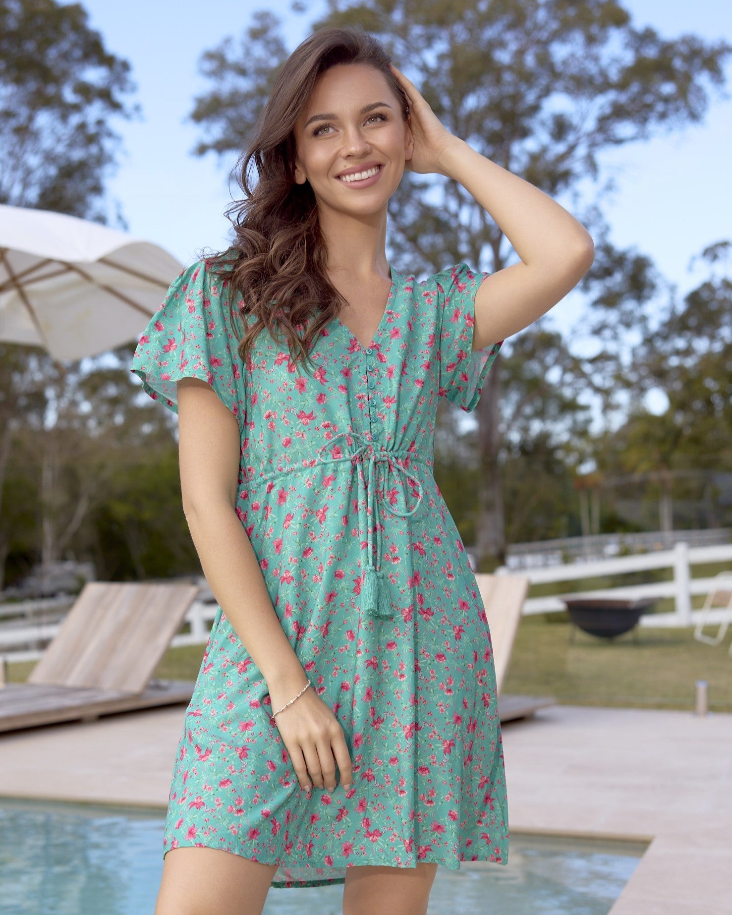 SKYLAR MINI DRESS OPAL DREAM