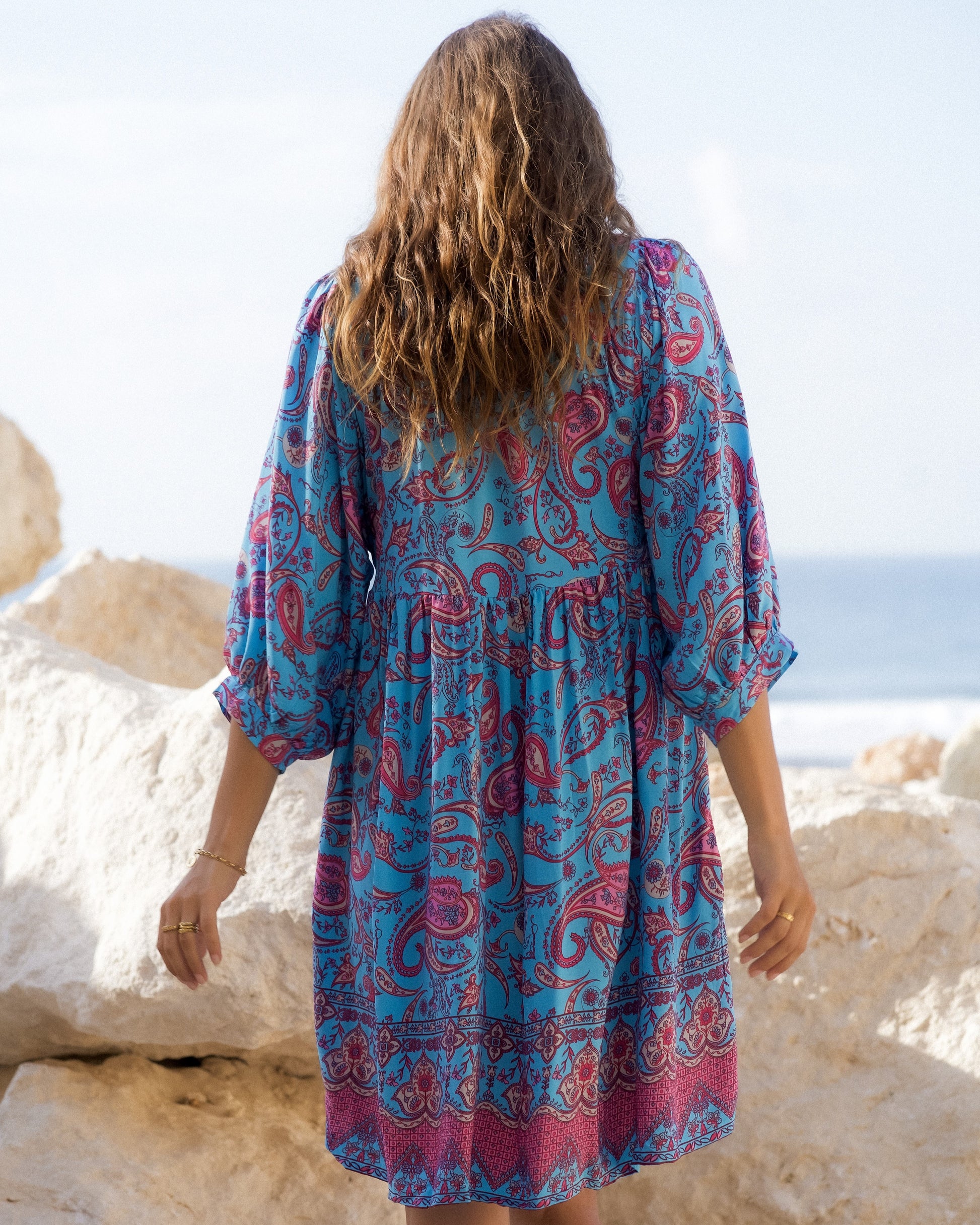 MAGGIE MINI DRESS DREAMSCAPE