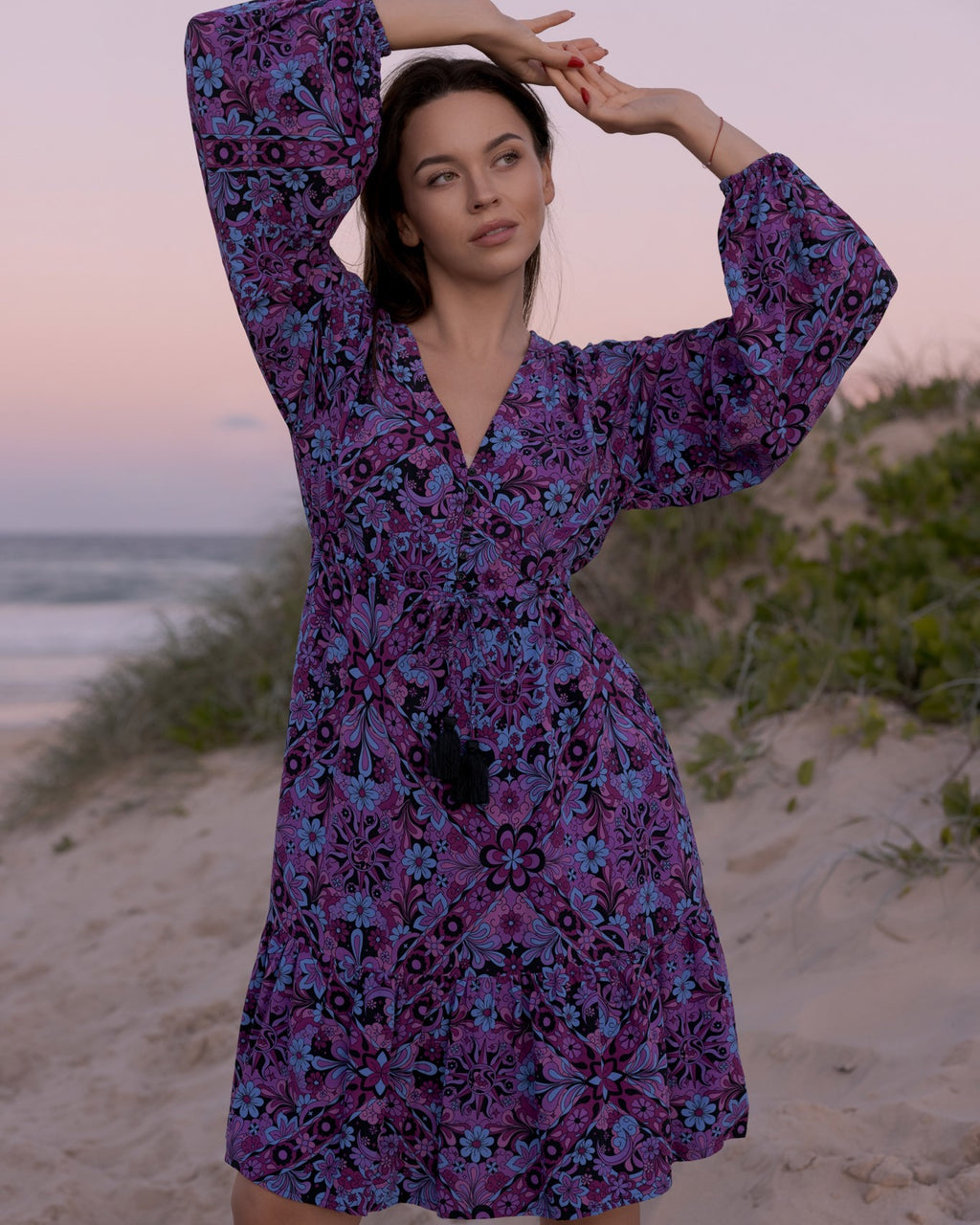 HARPER MINI DRESS MIDNIGHT ECLIPSE