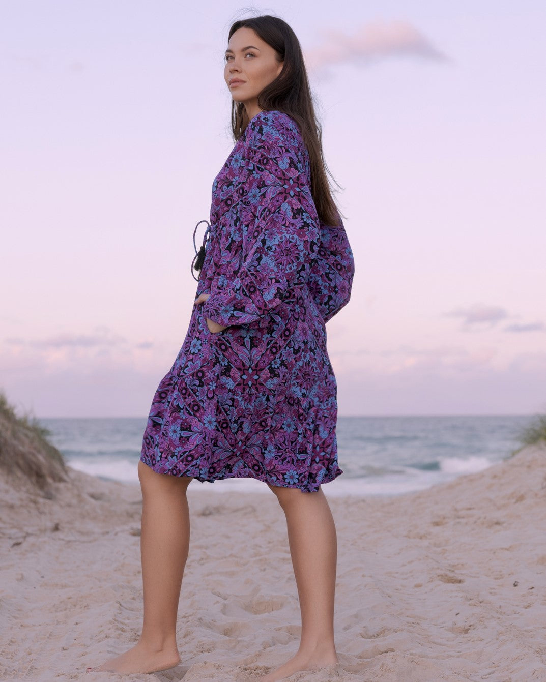 HARPER MINI DRESS MIDNIGHT ECLIPSE