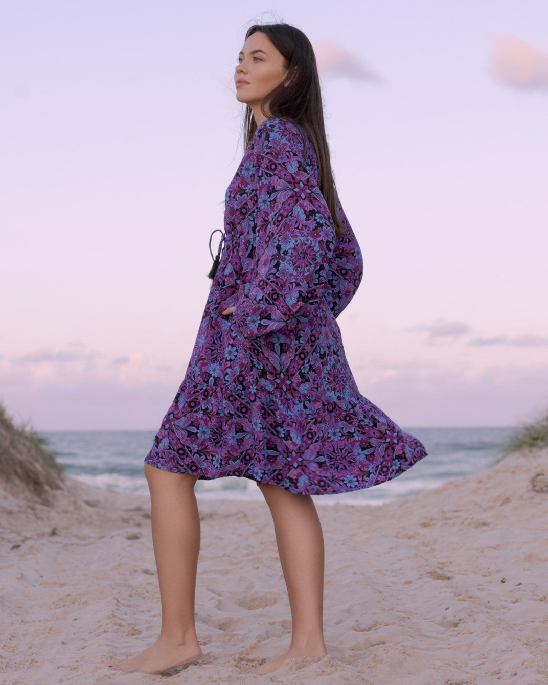 HARPER MINI DRESS MIDNIGHT ECLIPSE