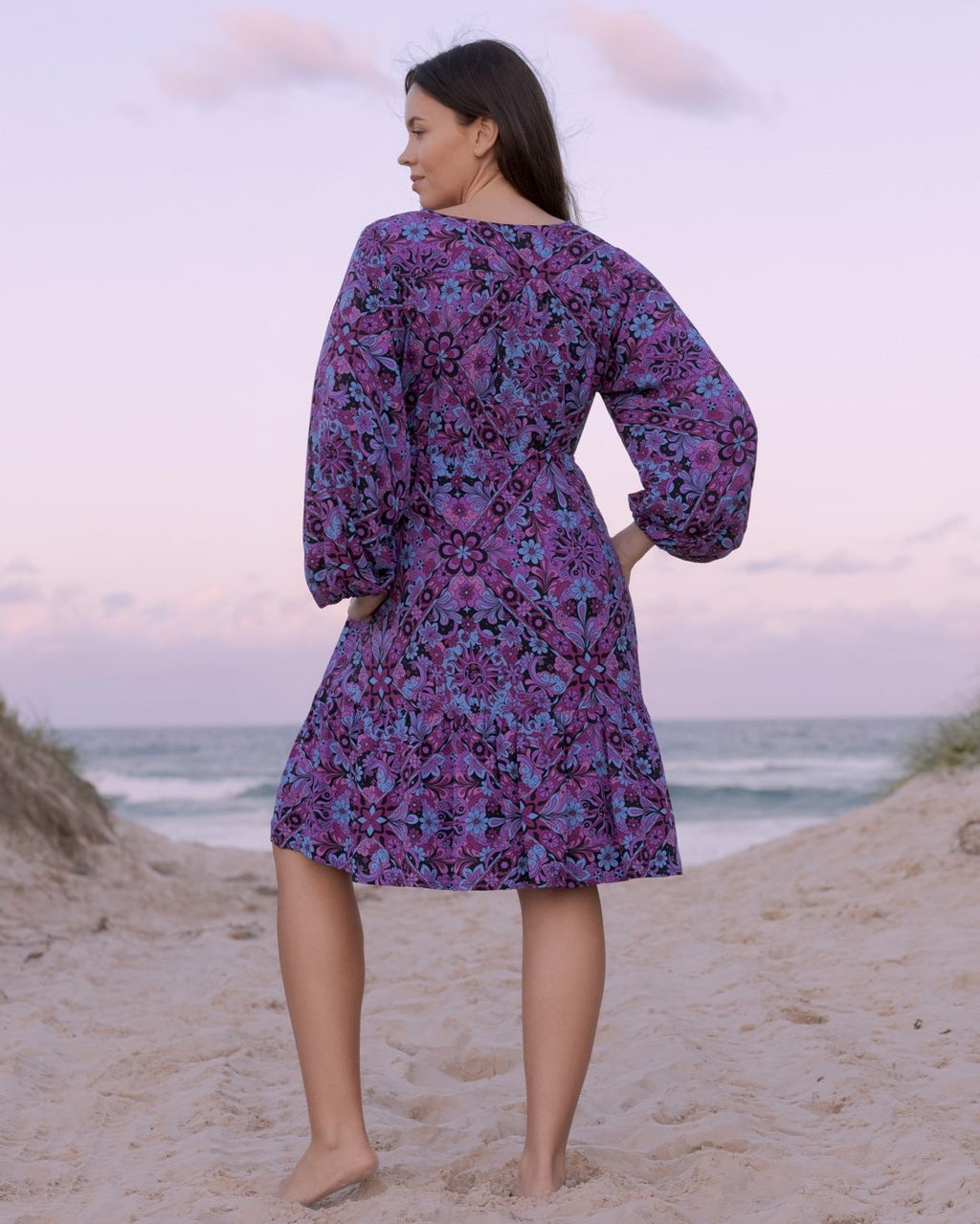 HARPER MINI DRESS MIDNIGHT ECLIPSE