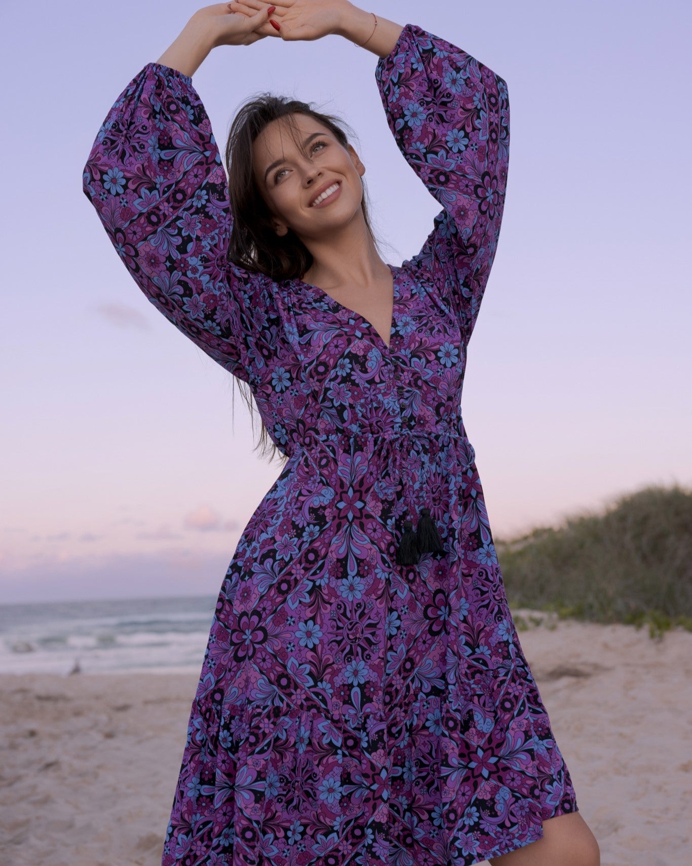 HARPER MINI DRESS MIDNIGHT ECLIPSE