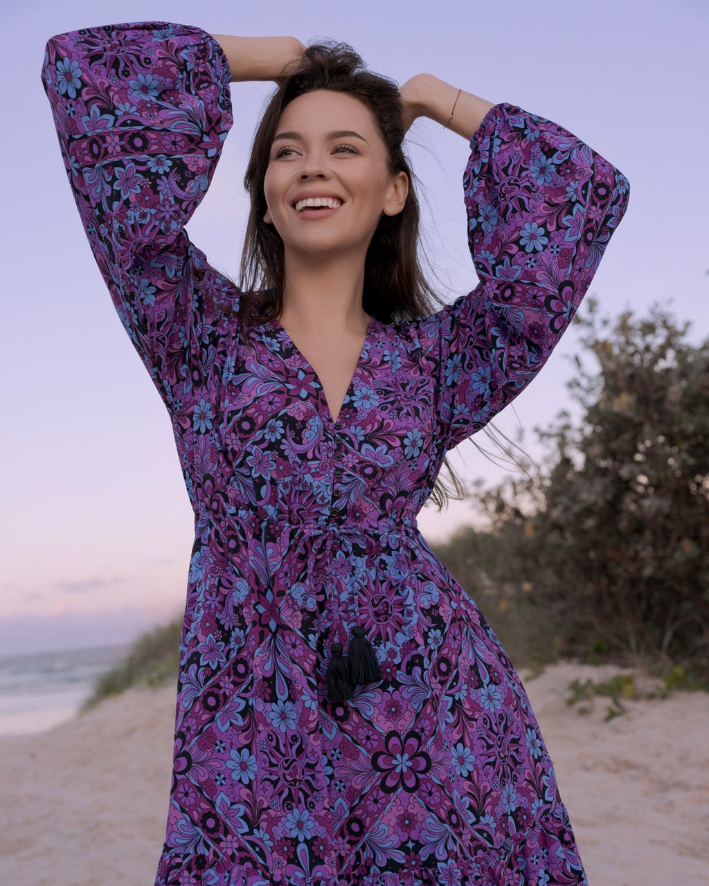 HARPER MINI DRESS MIDNIGHT ECLIPSE