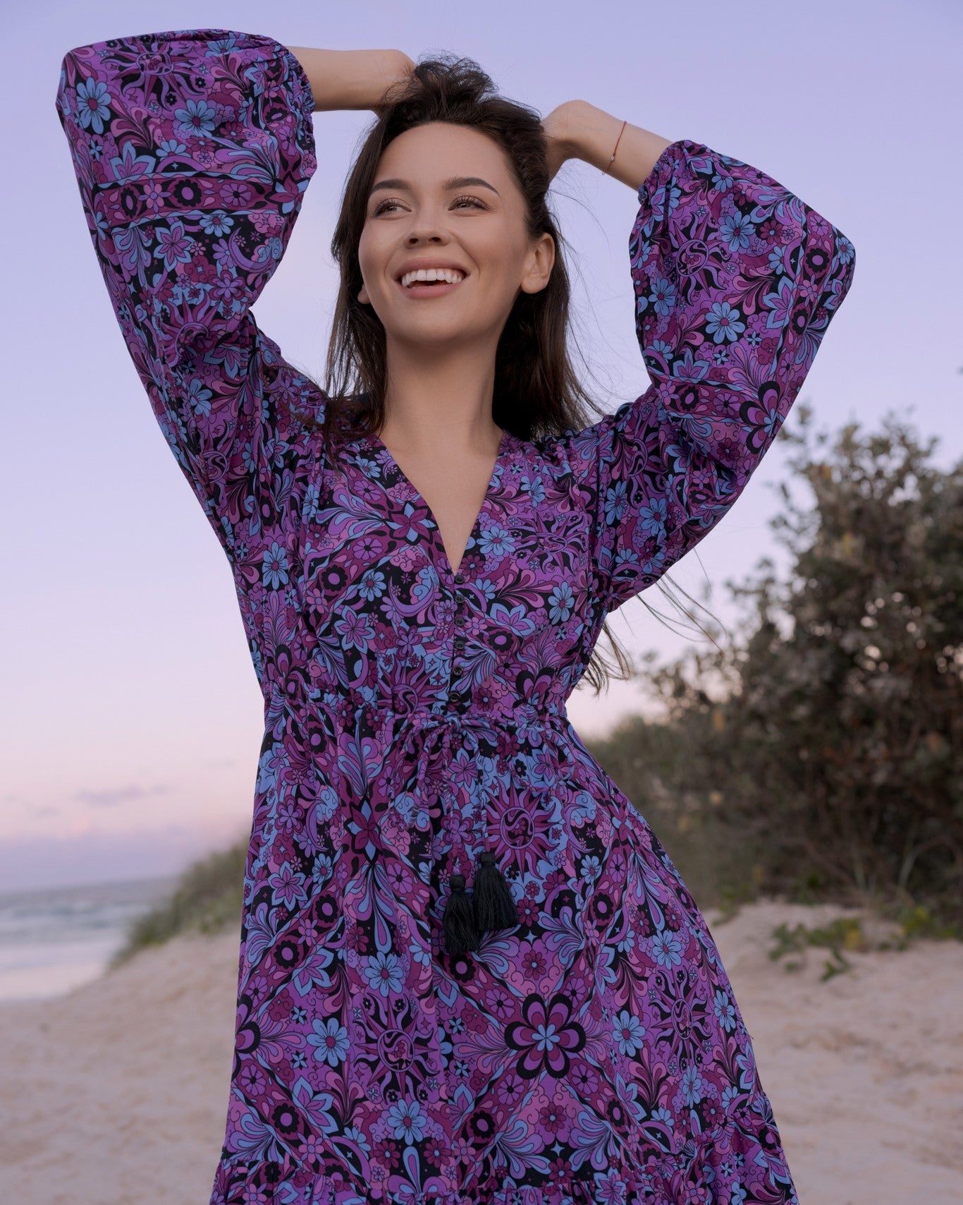 HARPER MINI DRESS MIDNIGHT ECLIPSE