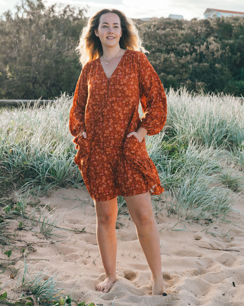 HARPER MINI DRESS SAVANNA