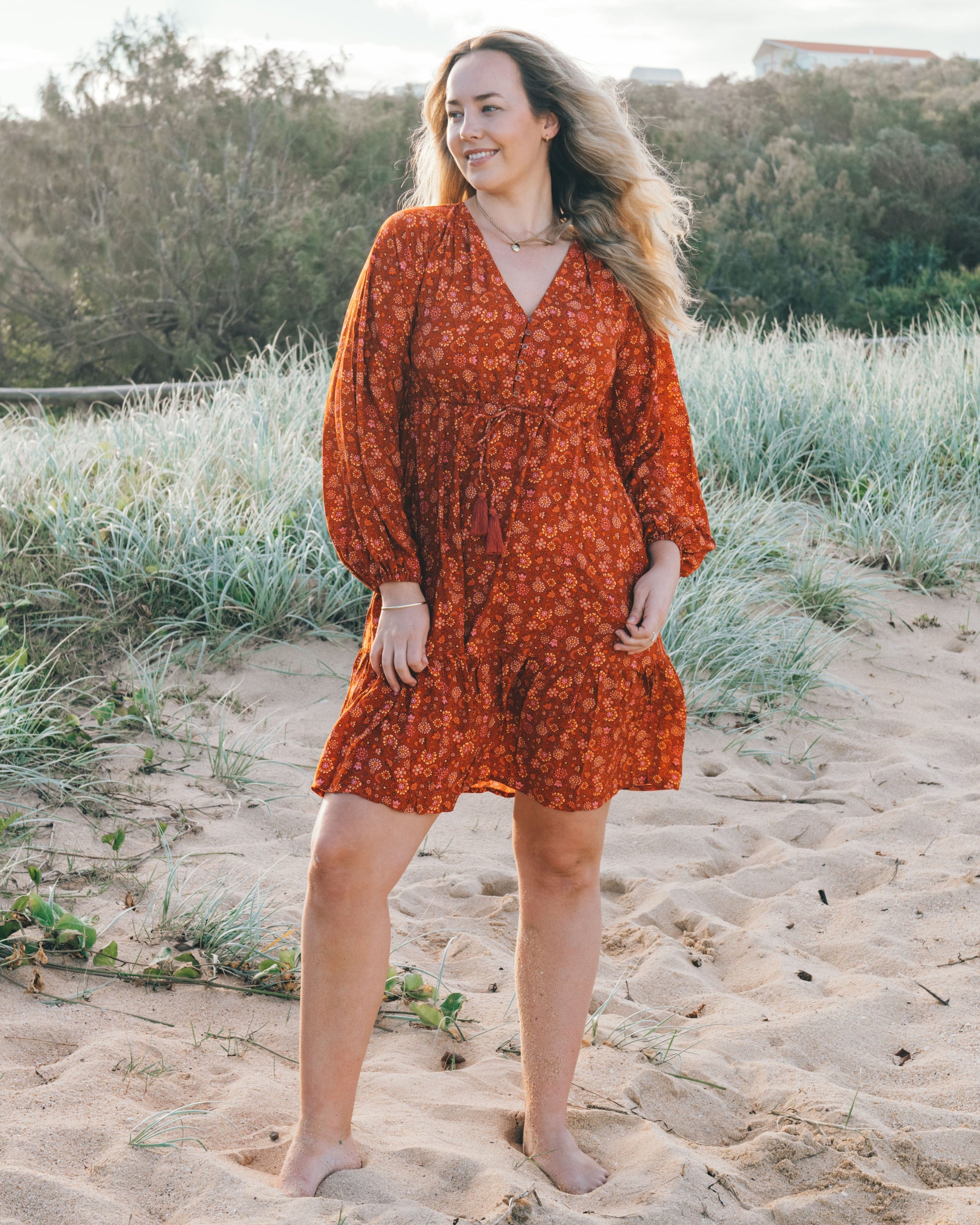 HARPER MINI DRESS SAVANNA
