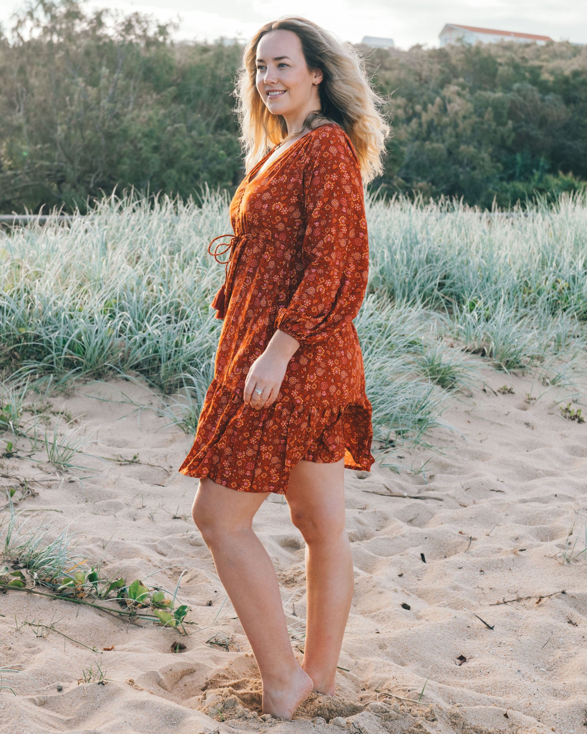 HARPER MINI DRESS SAVANNA