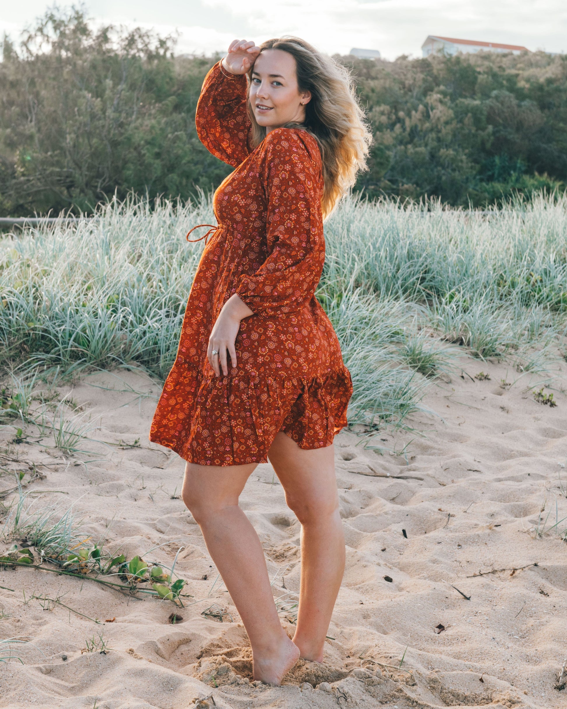 HARPER MINI DRESS SAVANNA