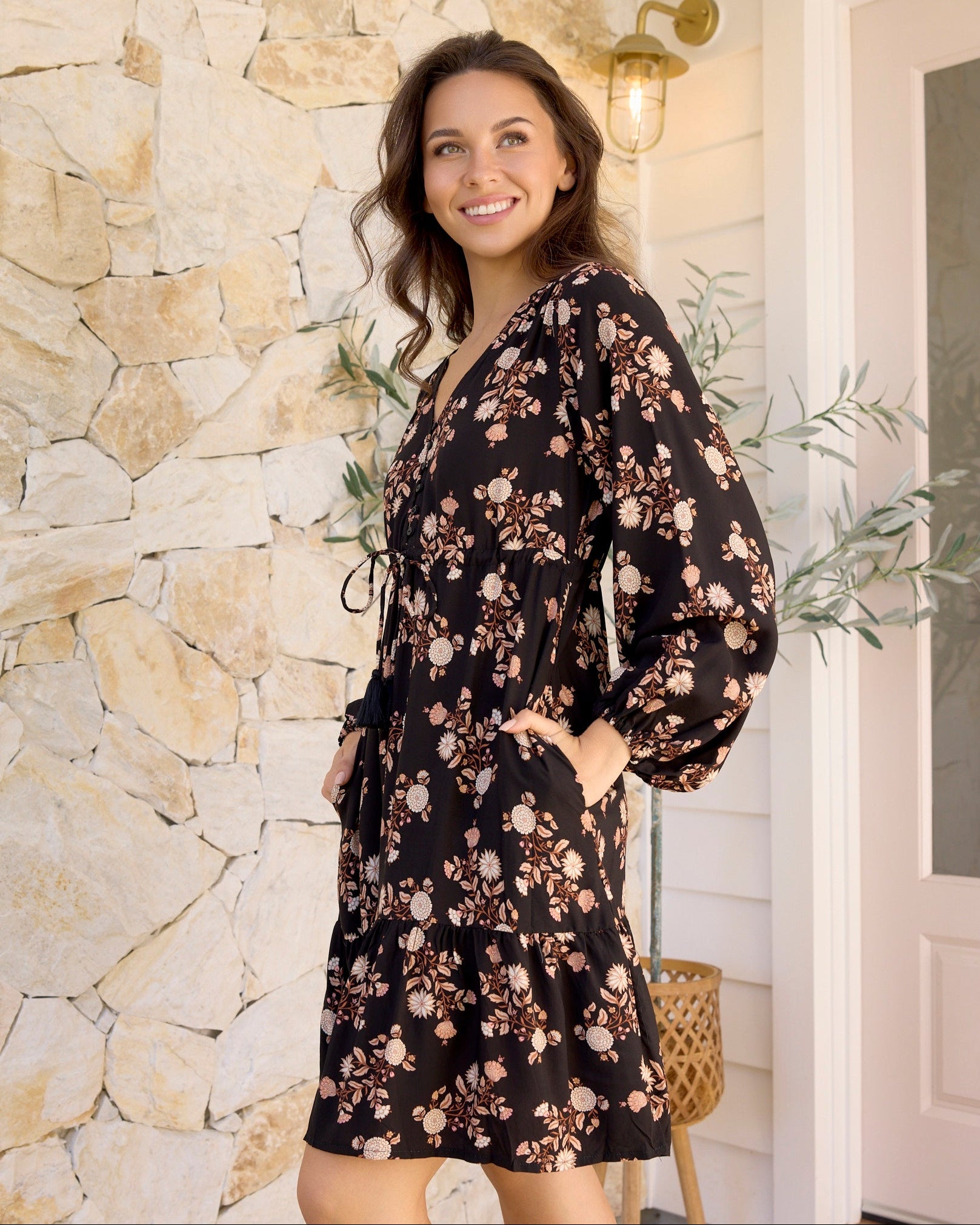 HARPER MINI DRESS INTERBLOOM