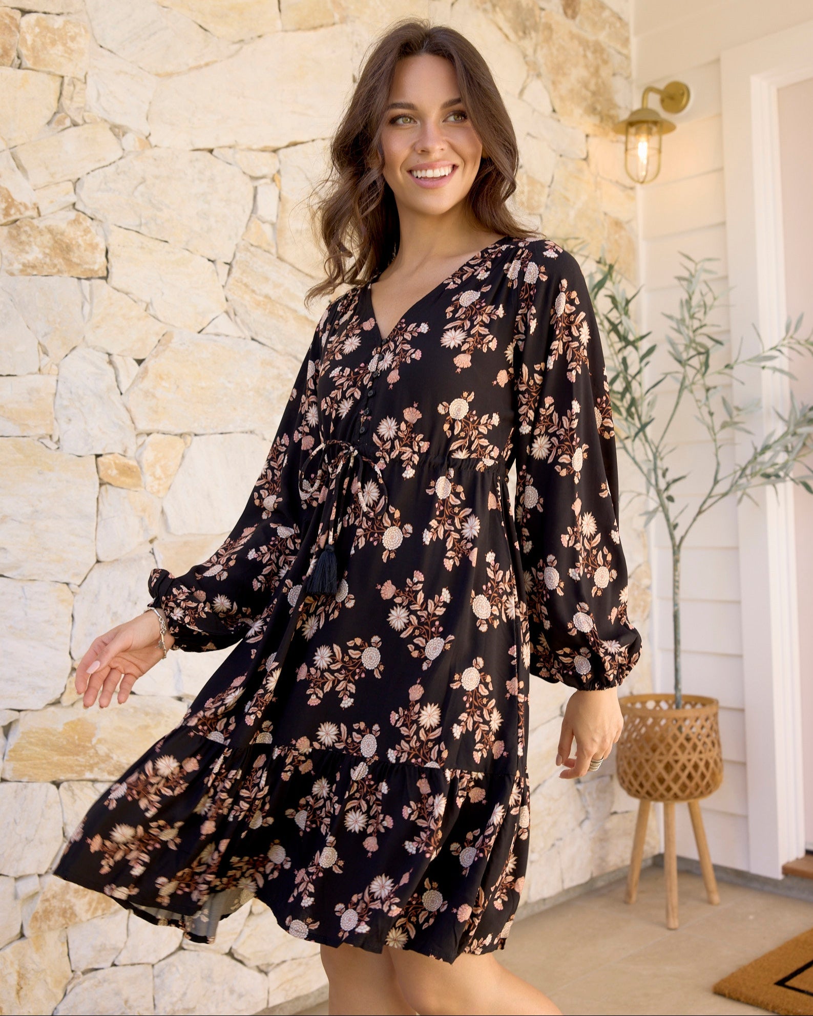 HARPER MINI DRESS INTERBLOOM