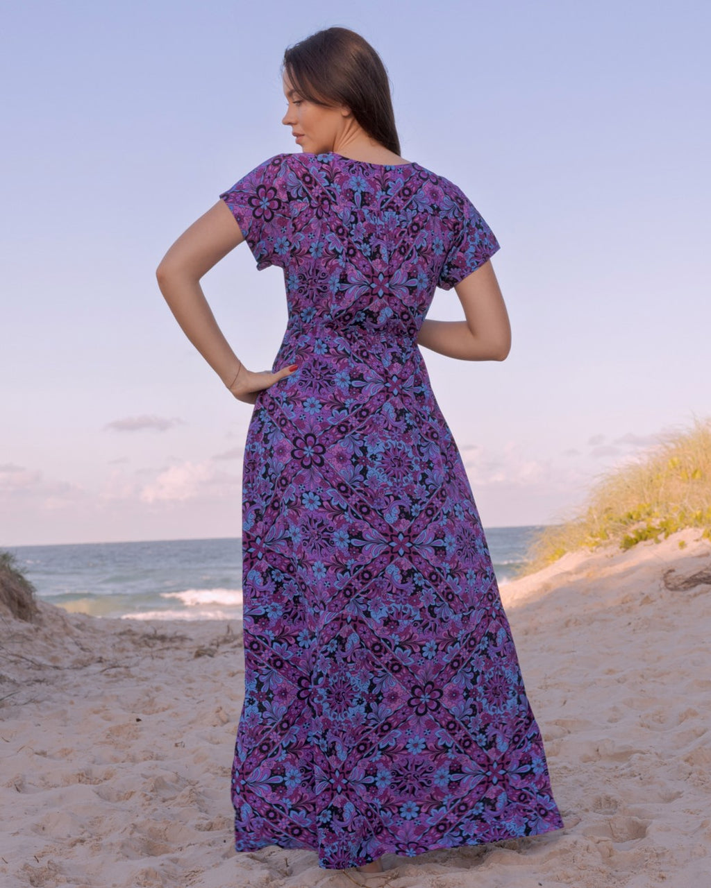 RHIANNON MAXI DRESS MIDNIGHT ECLIPSE