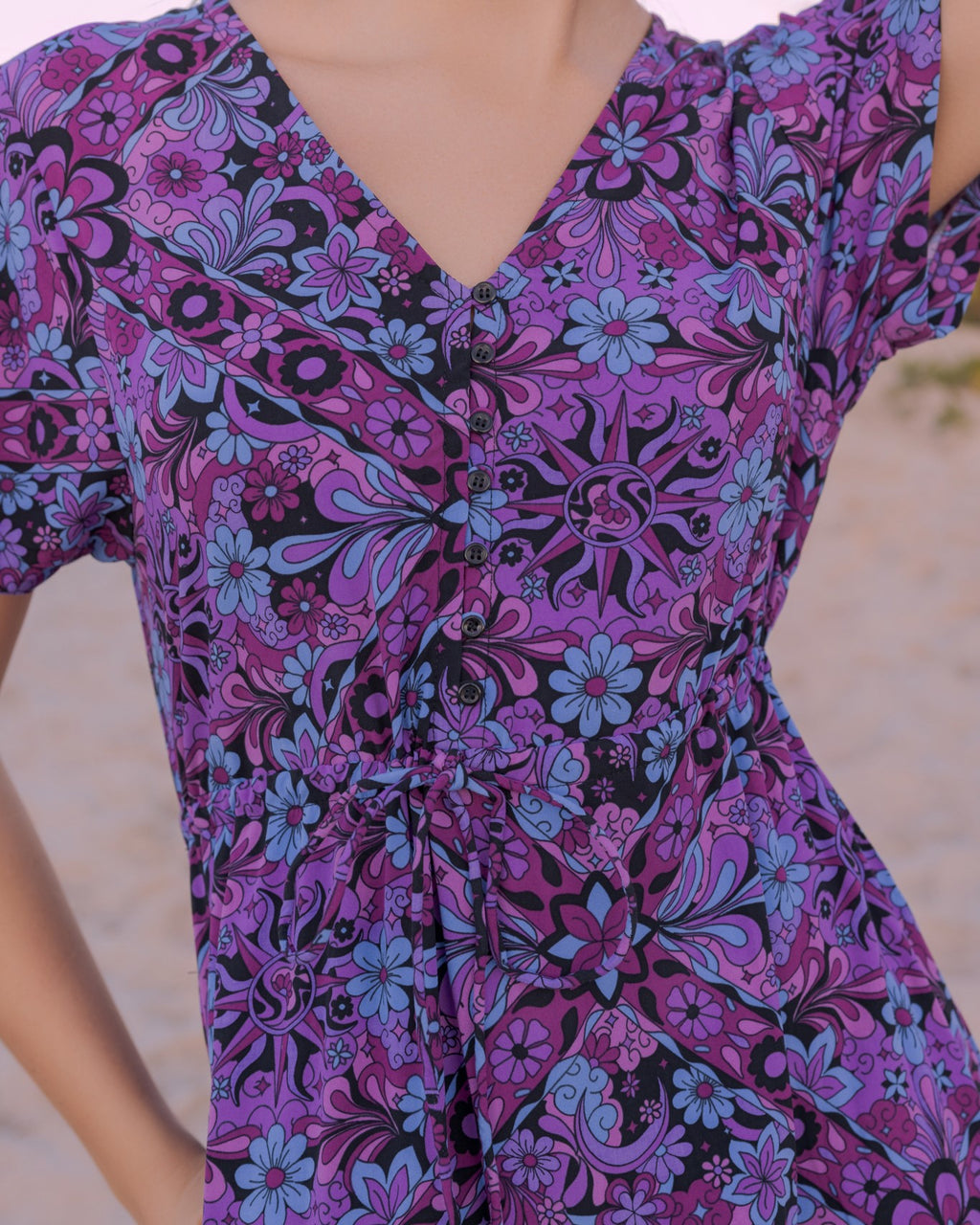 RHIANNON MAXI DRESS MIDNIGHT ECLIPSE