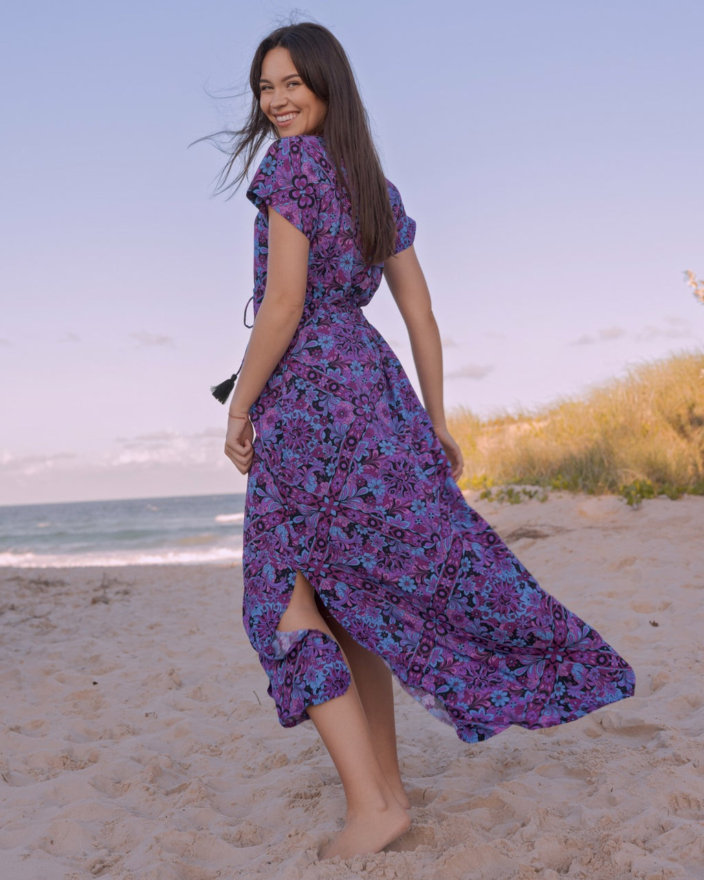 RHIANNON MAXI DRESS MIDNIGHT ECLIPSE