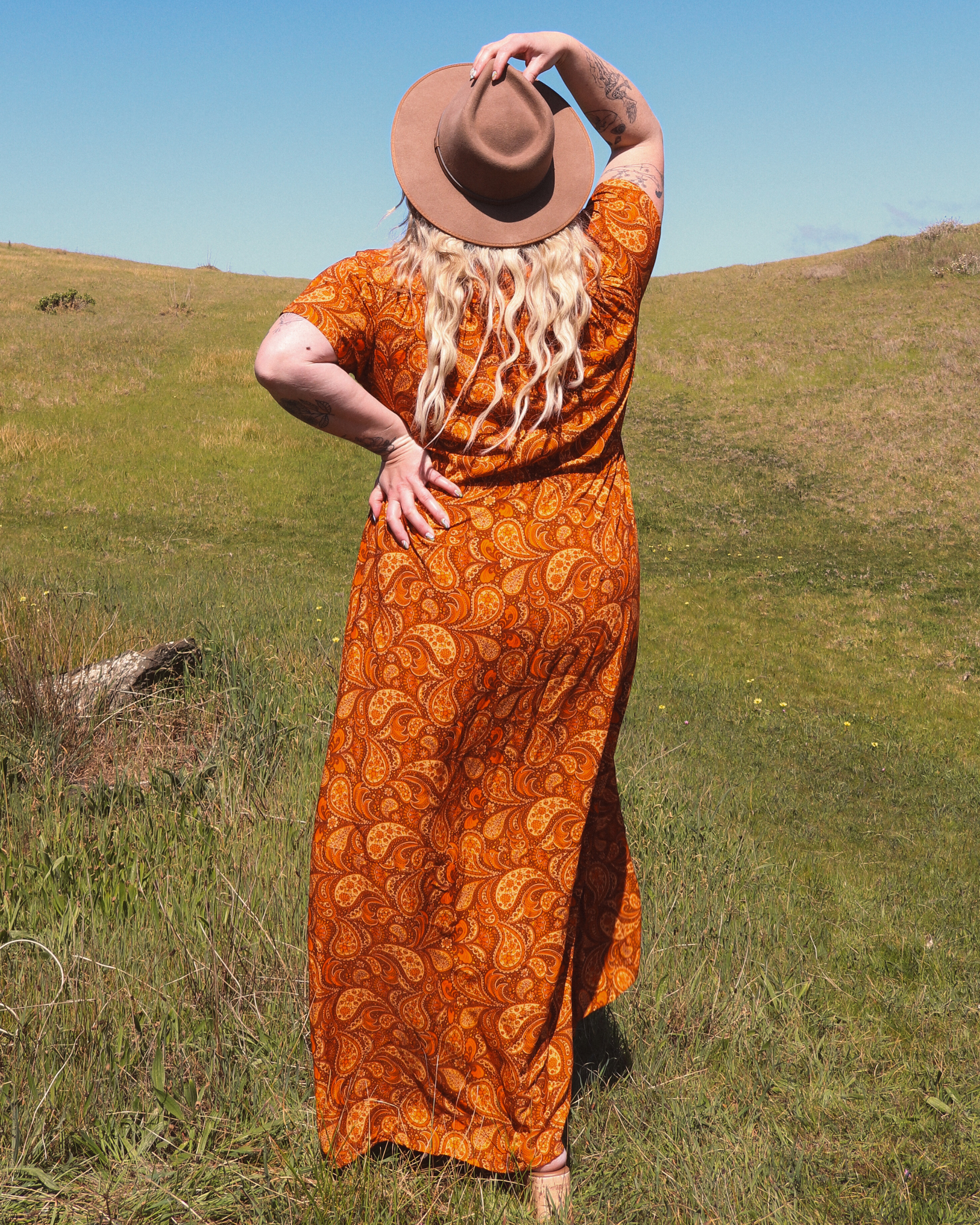 RHIANNON MAXI DRESS FLEETWOOD
