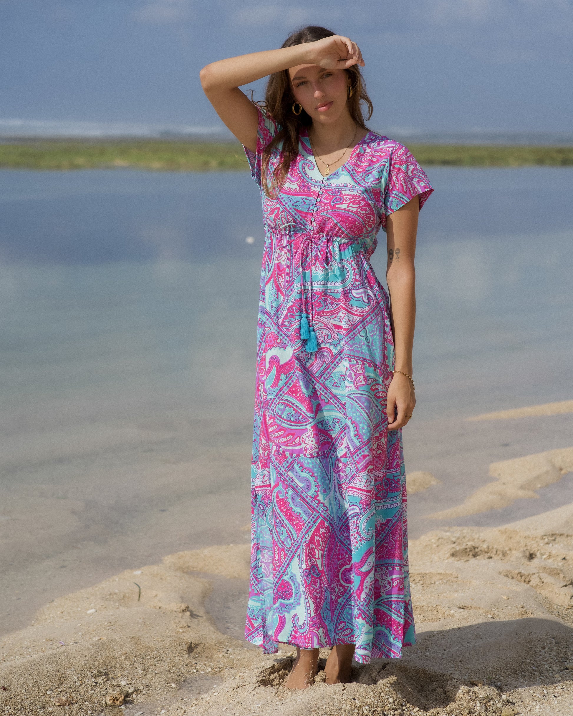 RHIANNON MAXI DRESS SUMMERSAULT