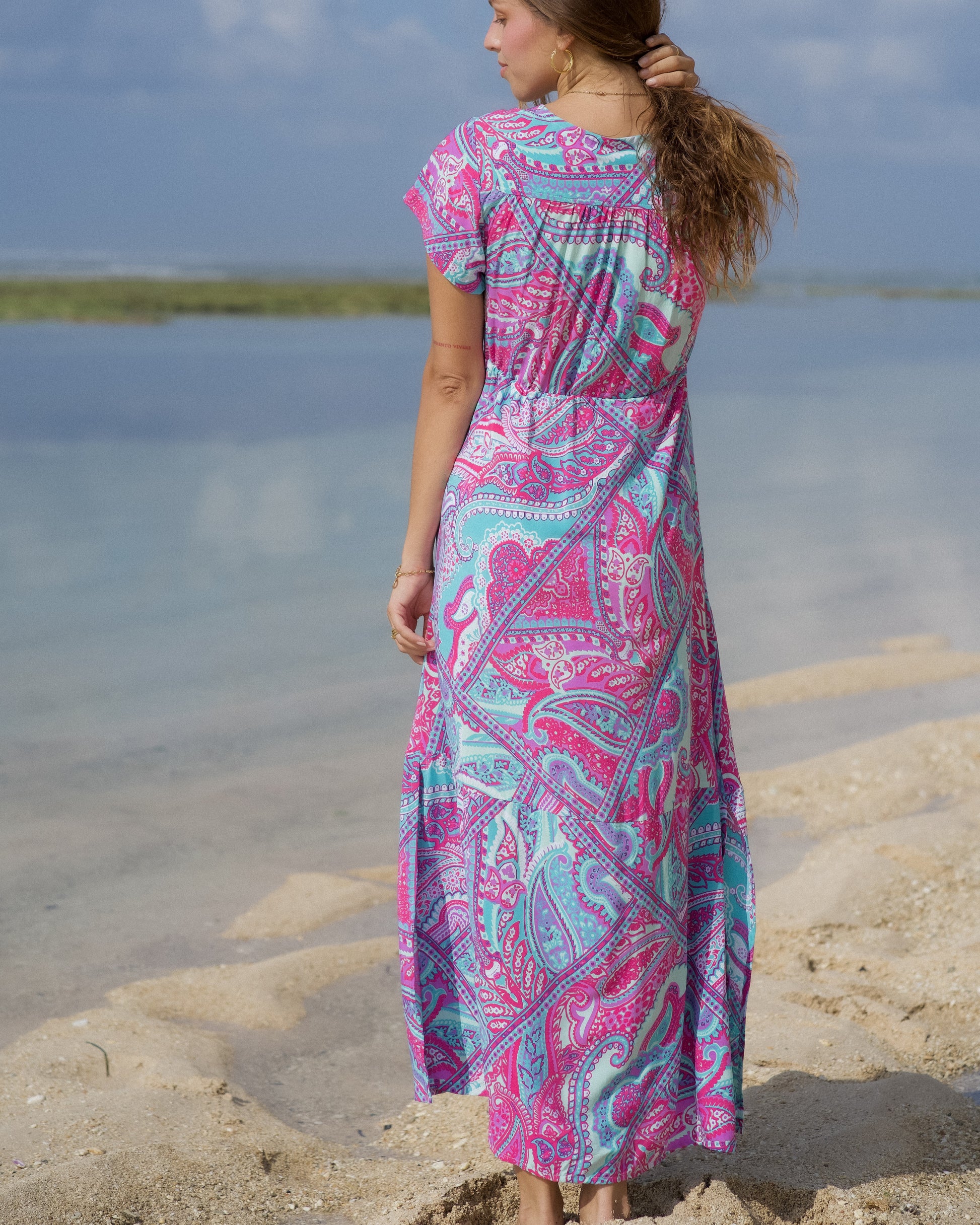 RHIANNON MAXI DRESS SUMMERSAULT