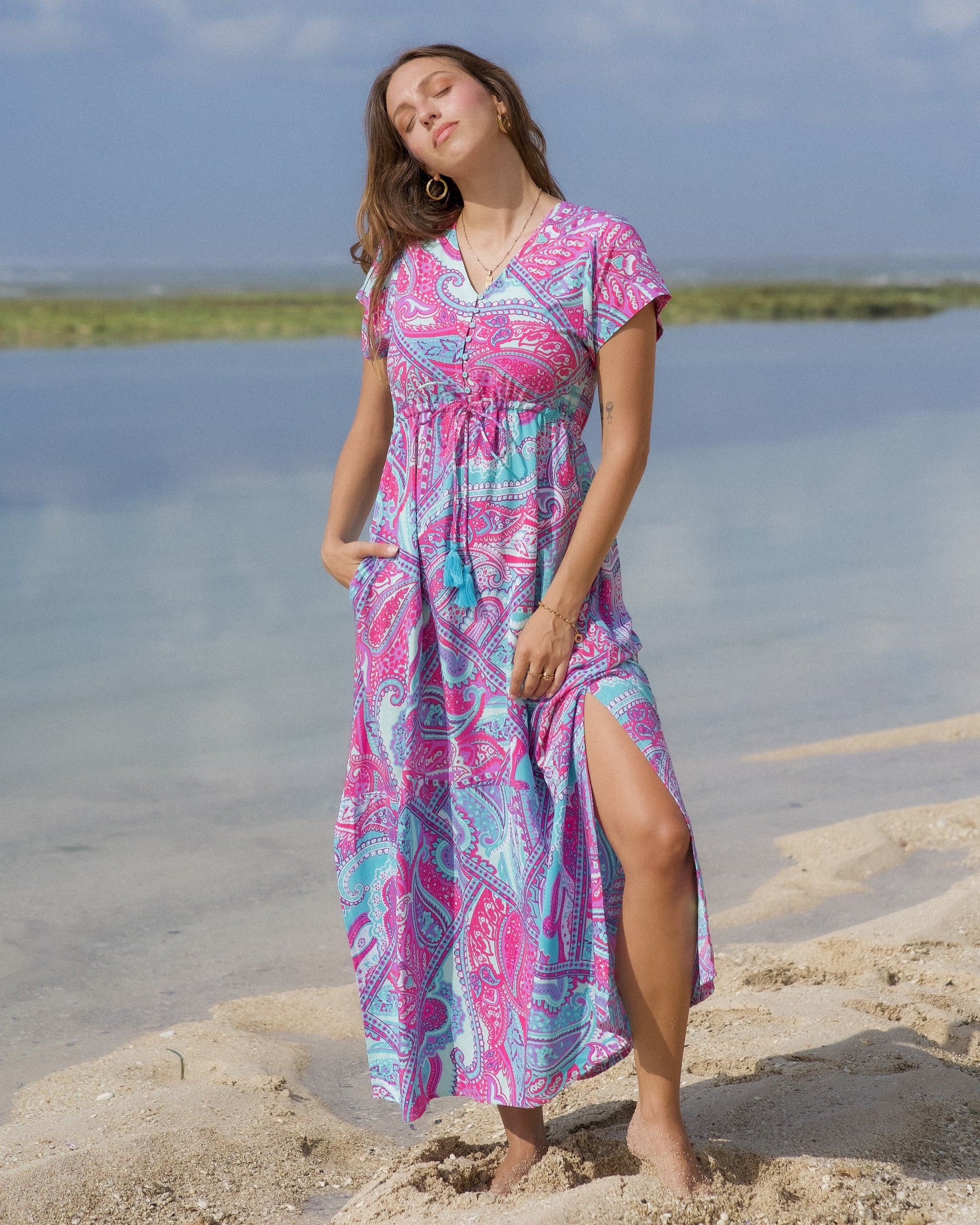 RHIANNON MAXI DRESS SUMMERSAULT