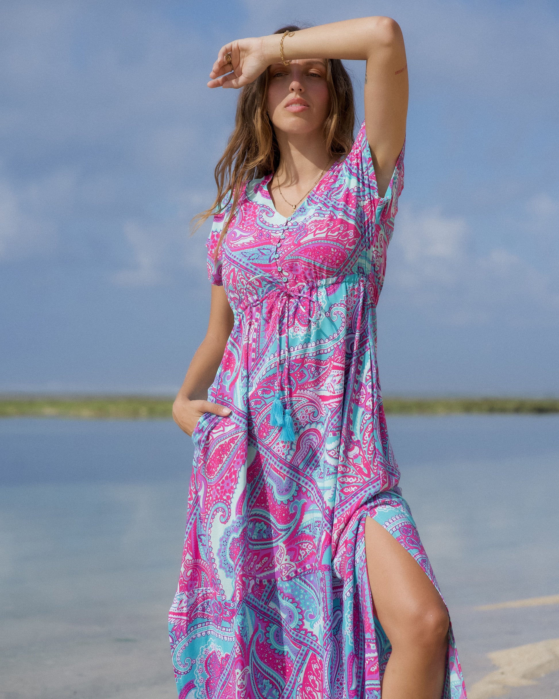 RHIANNON MAXI DRESS SUMMERSAULT