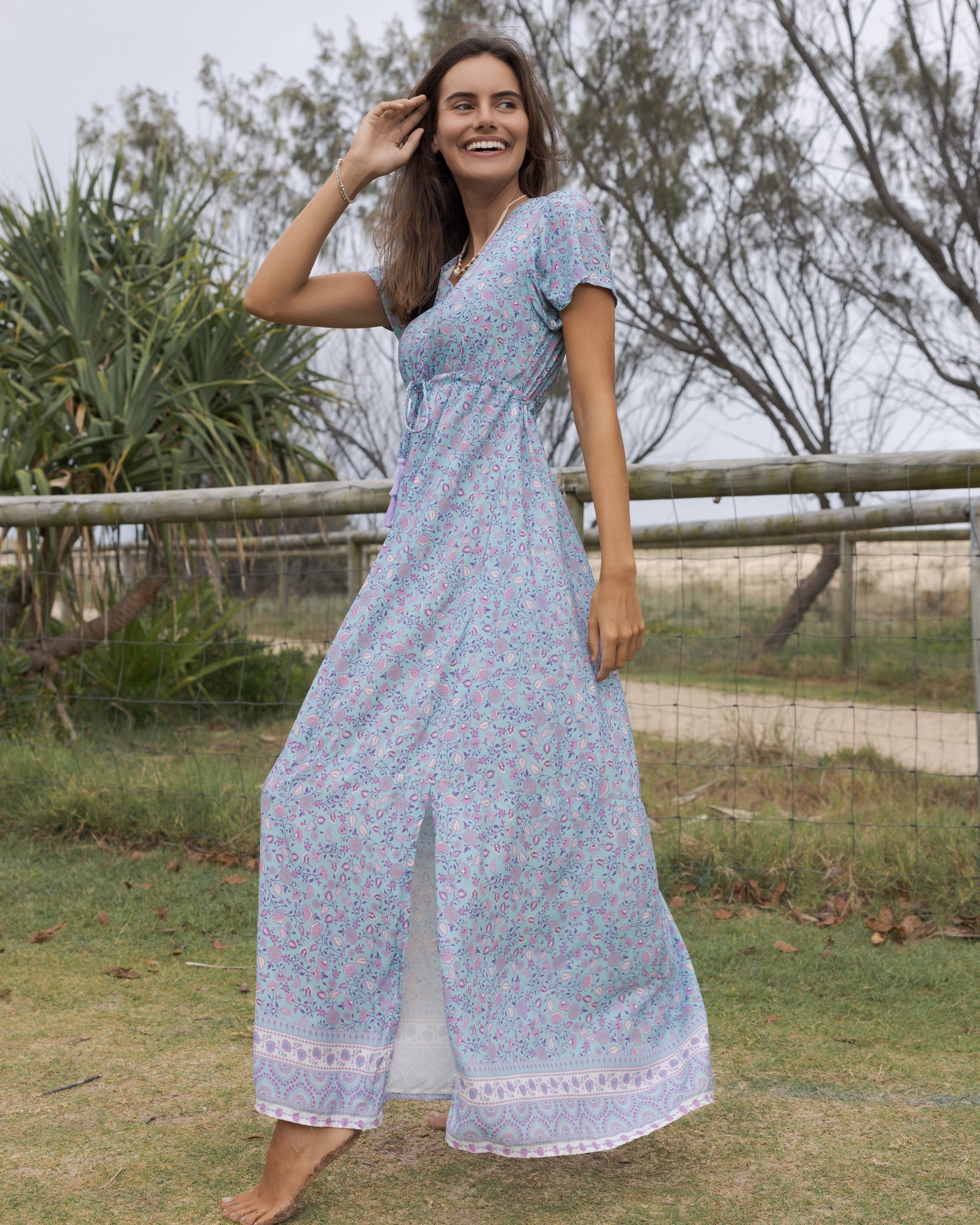 RHIANNON MAXI DRESS SERENITY