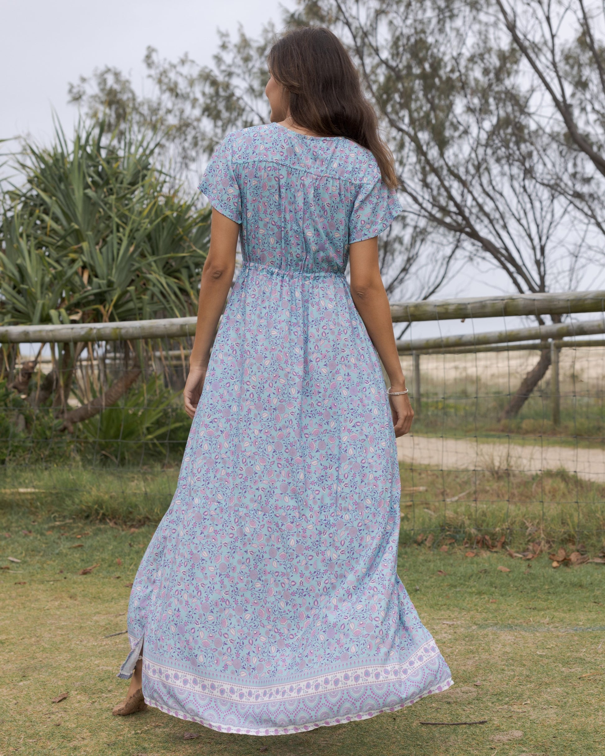 RHIANNON MAXI DRESS SERENITY