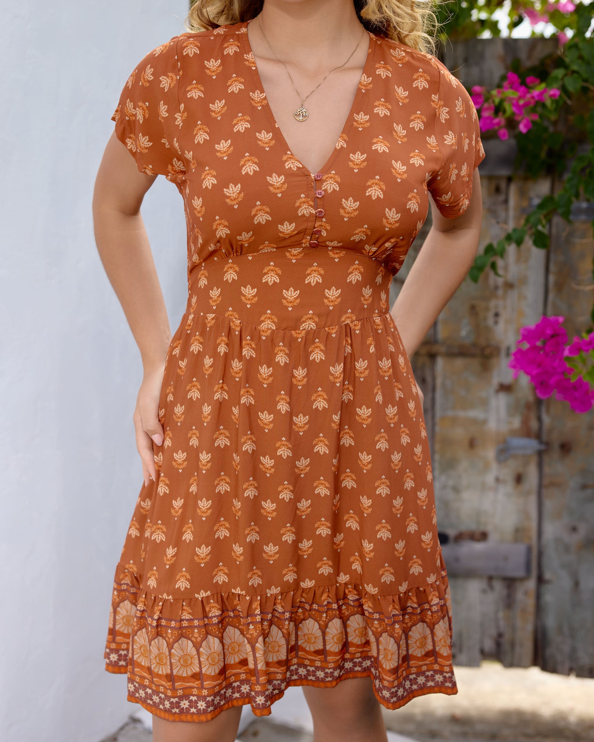 HARRIET MINI DRESS SUNRAY