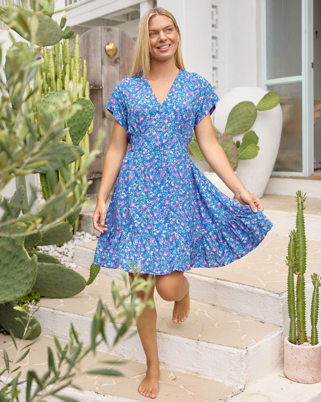 HARRIET MINI DRESS AURA