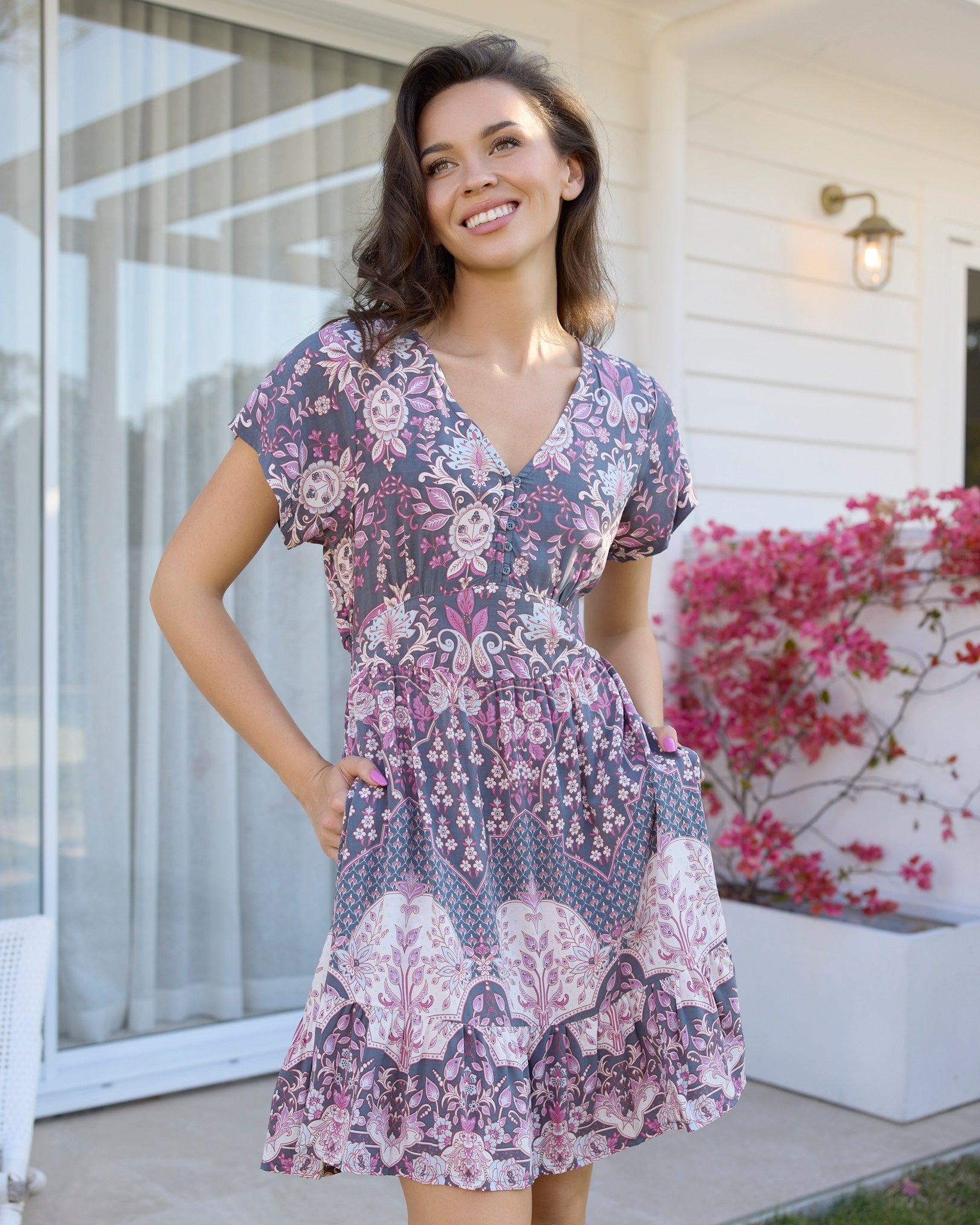 HARRIET MINI DRESS SARI