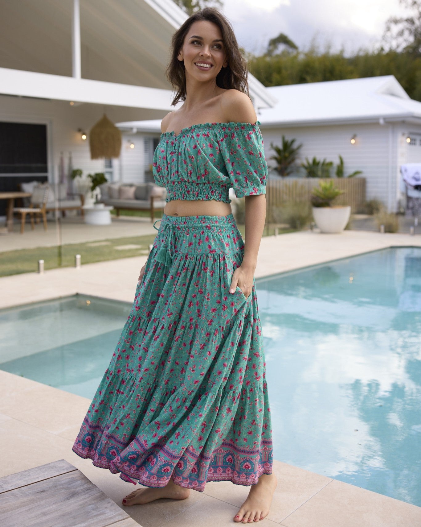 OAKLEY MAXI SKIRT OPAL DREAM