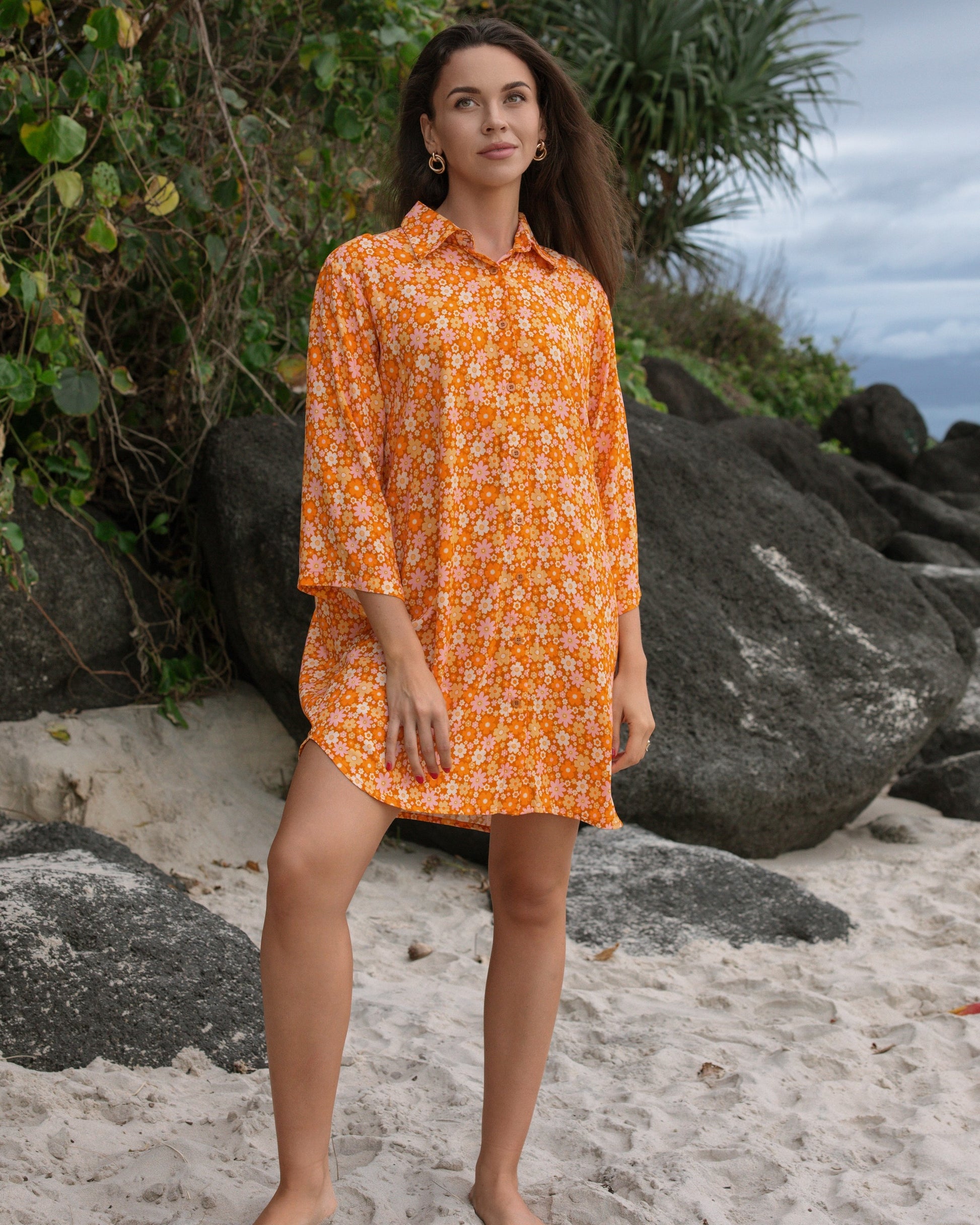 MALIBU MINI DRESS MANGO TANGO