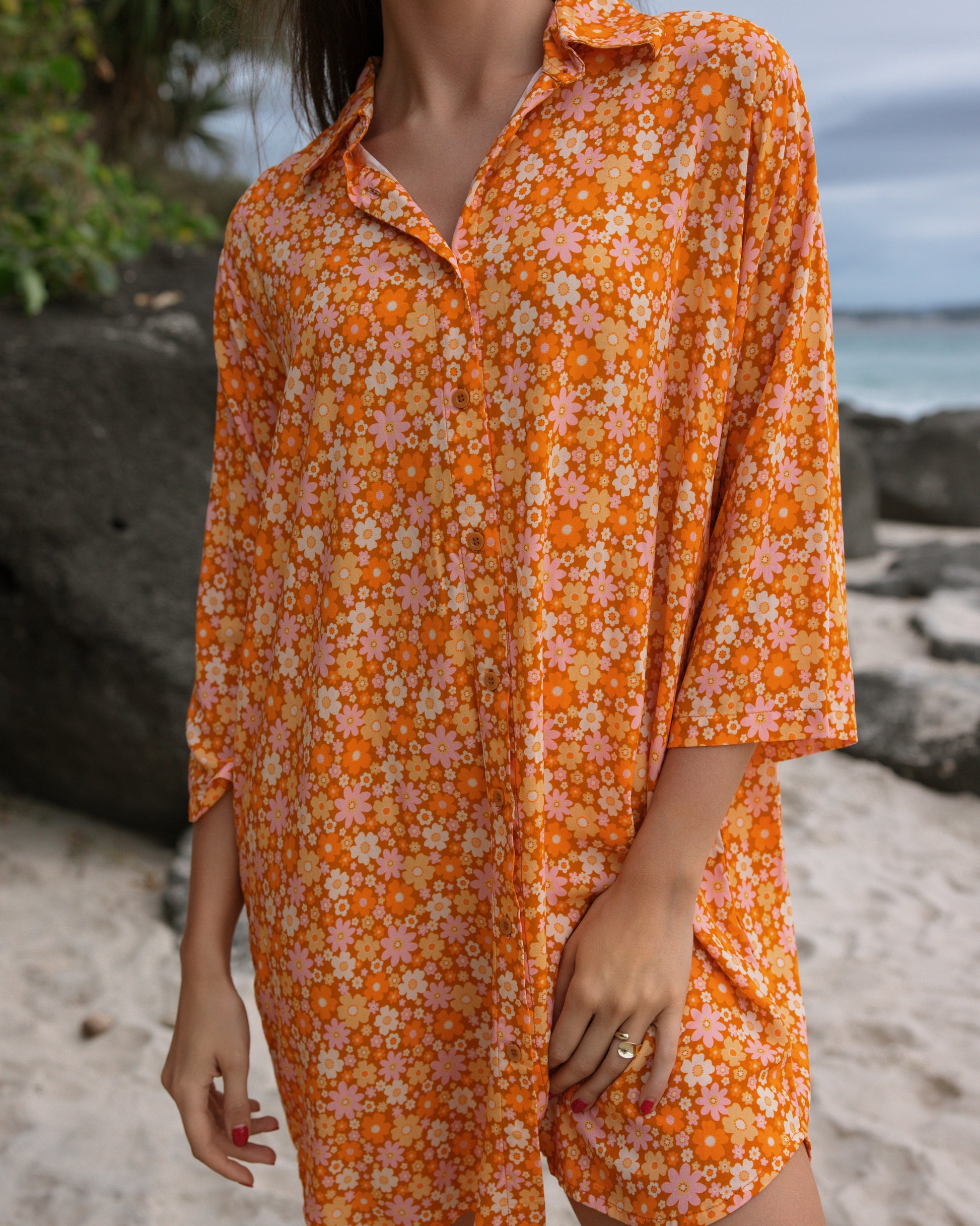 MALIBU MINI DRESS MANGO TANGO