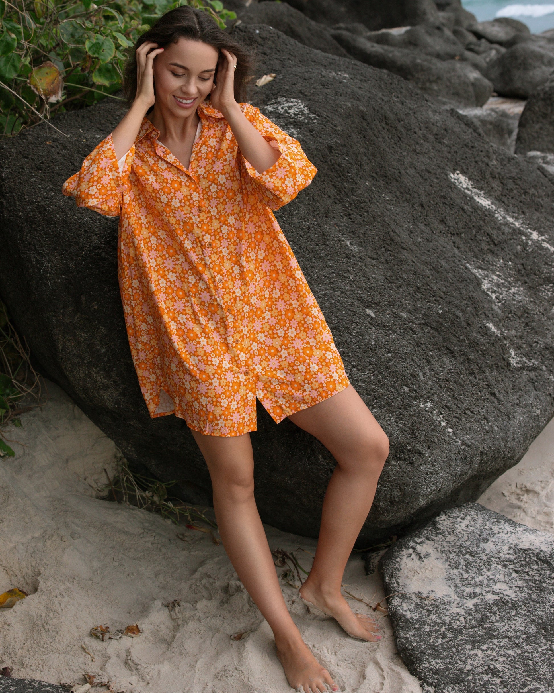 MALIBU MINI DRESS MANGO TANGO