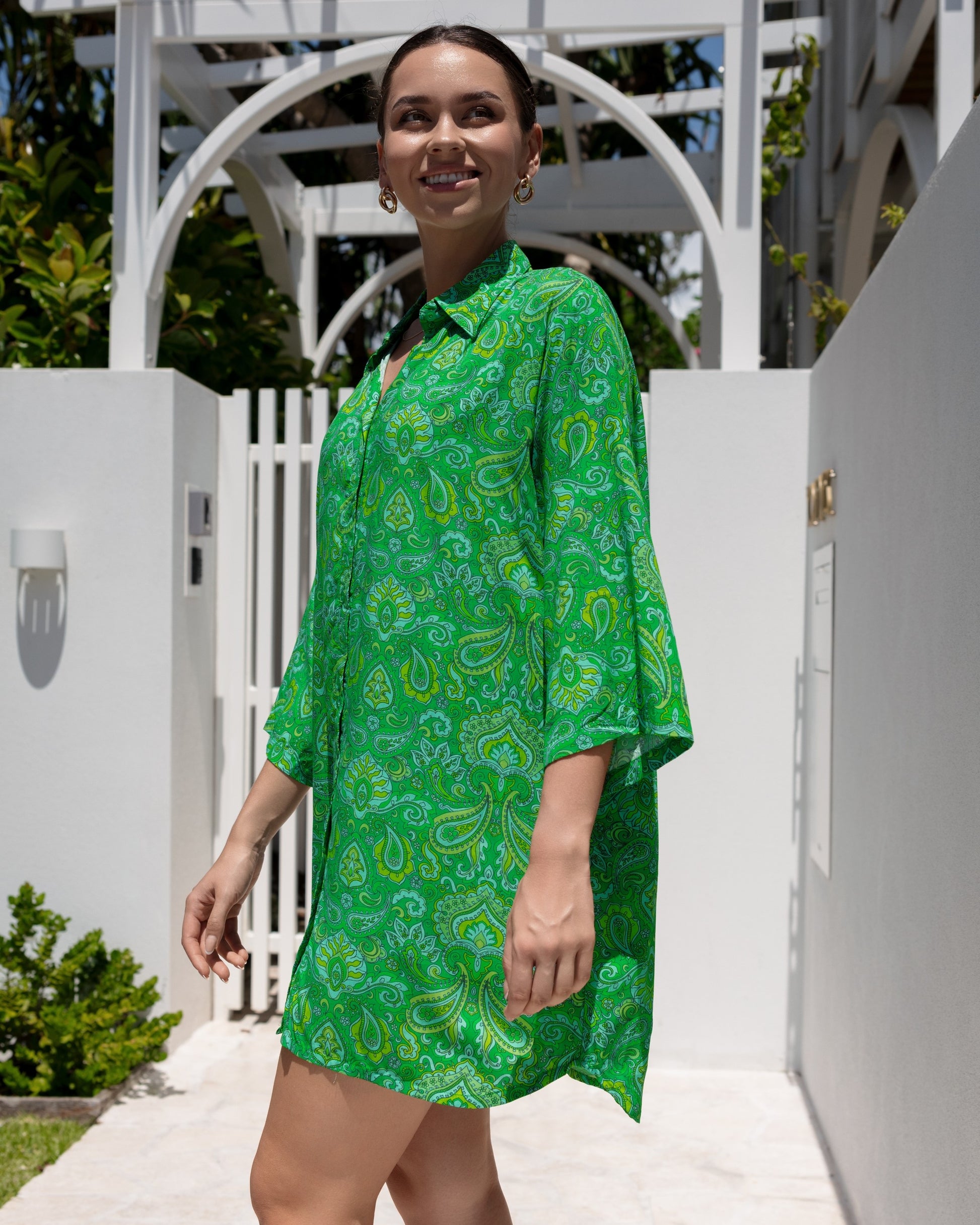 MALIBU MINI DRESS NORTHERN LIGHTS